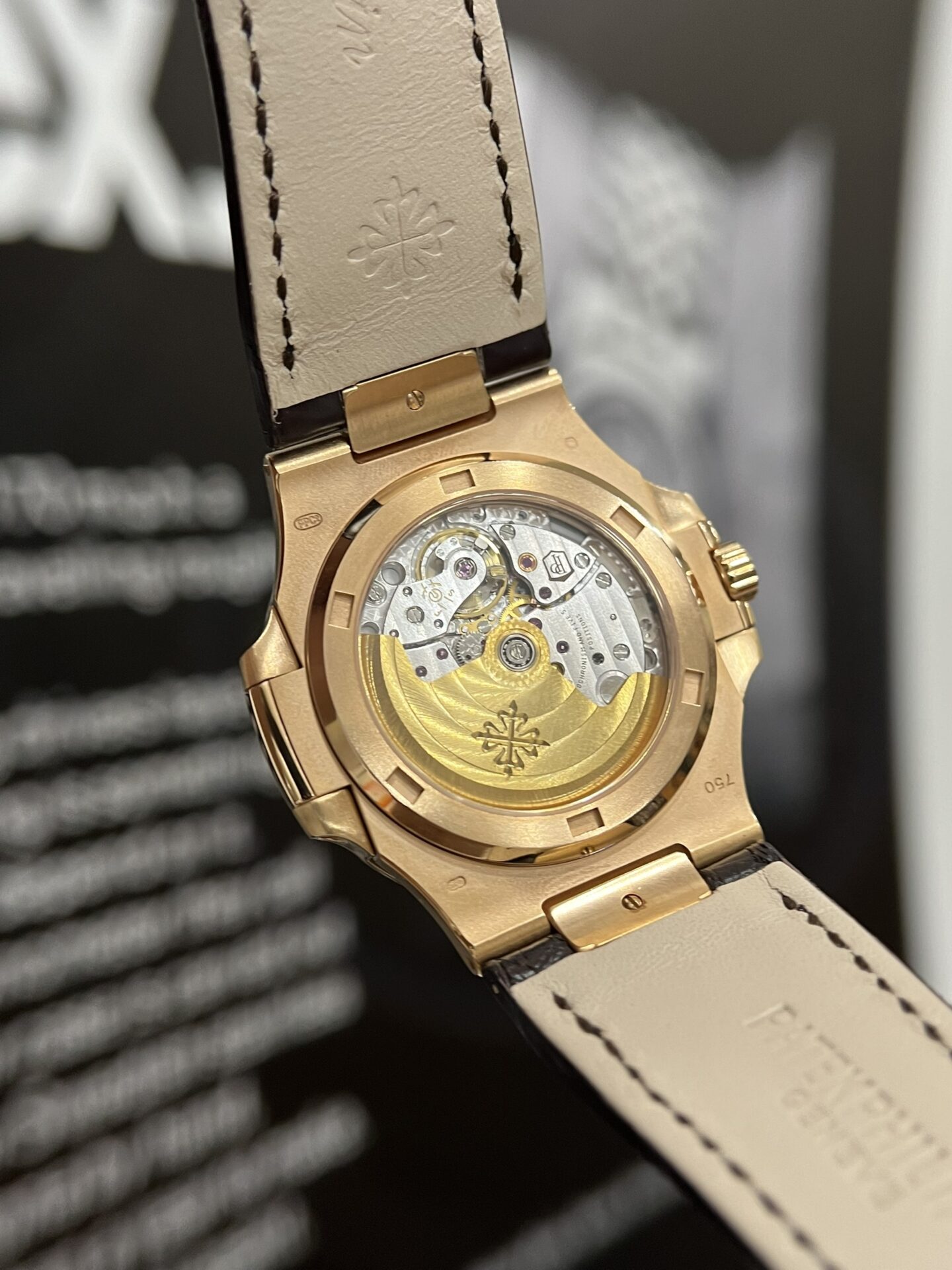 replica Patek Philippe Best Replica Watch Grand Complications 6104R Custom Solid Gold Watch and Diamonds 44mm WATCHES 5 