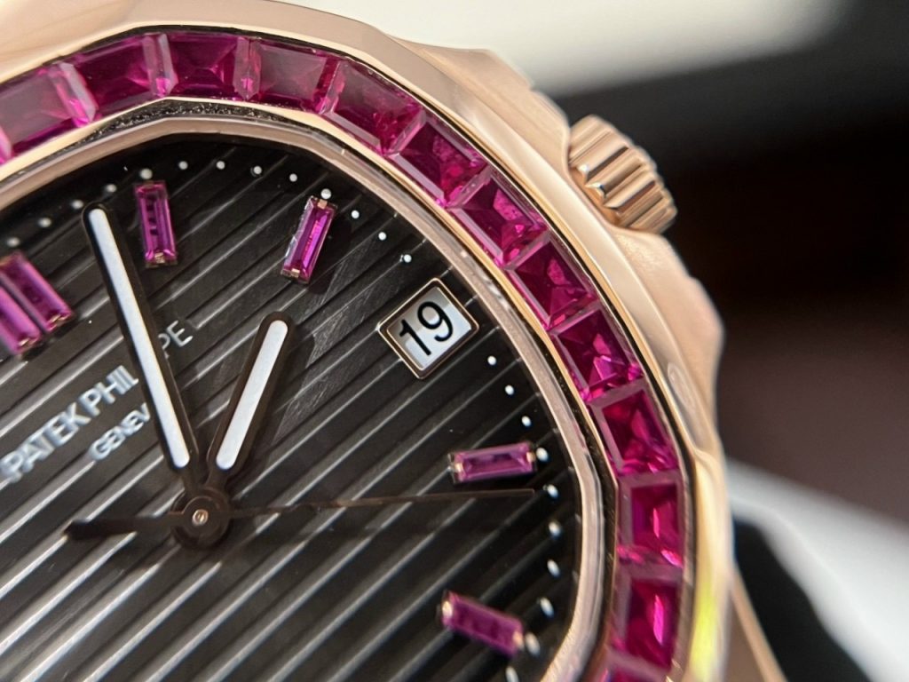 replica Patek Philippe Best Replica Watch Nautilus 5719 Gold Wrapped & Moissanite Diamonds Custom 40mm WATCHES 5 