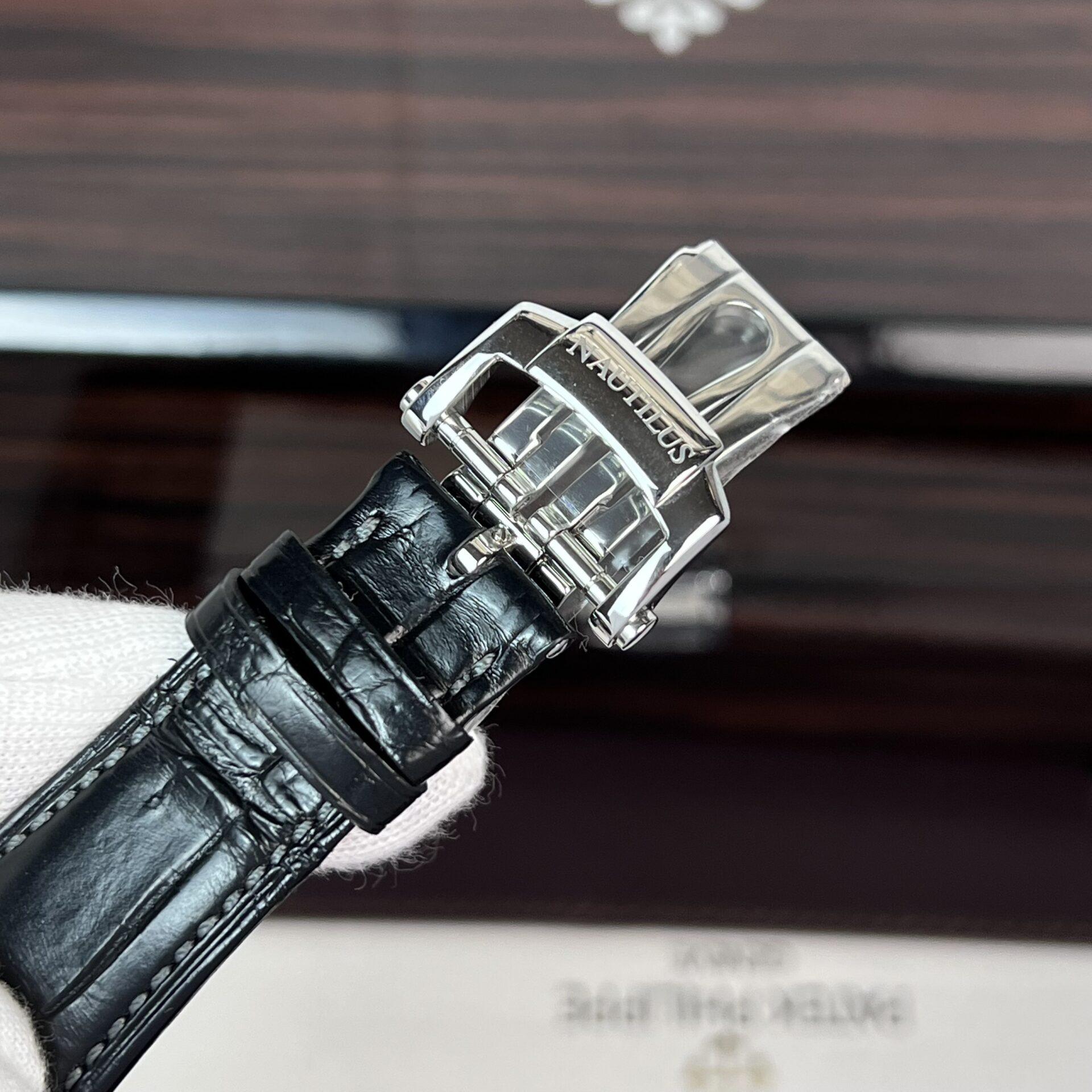 replica Patek Philippe Replica Watch Complications 5905G Dial Black 42mm WATCHES 5 