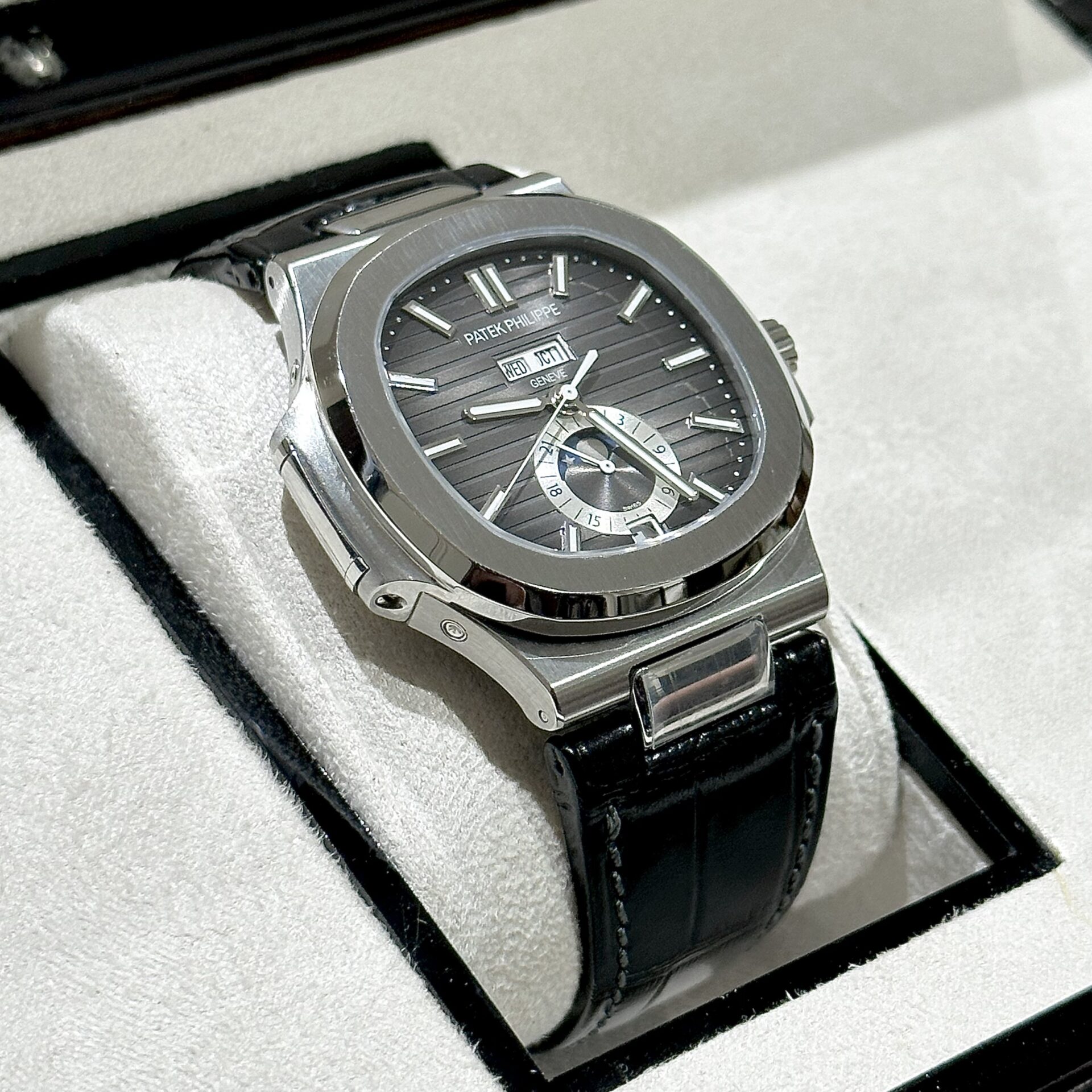 replica Patek Philippe Fake Watch Complications 5961P Dial Blue TW Factory 40.5mm WATCHES 5 