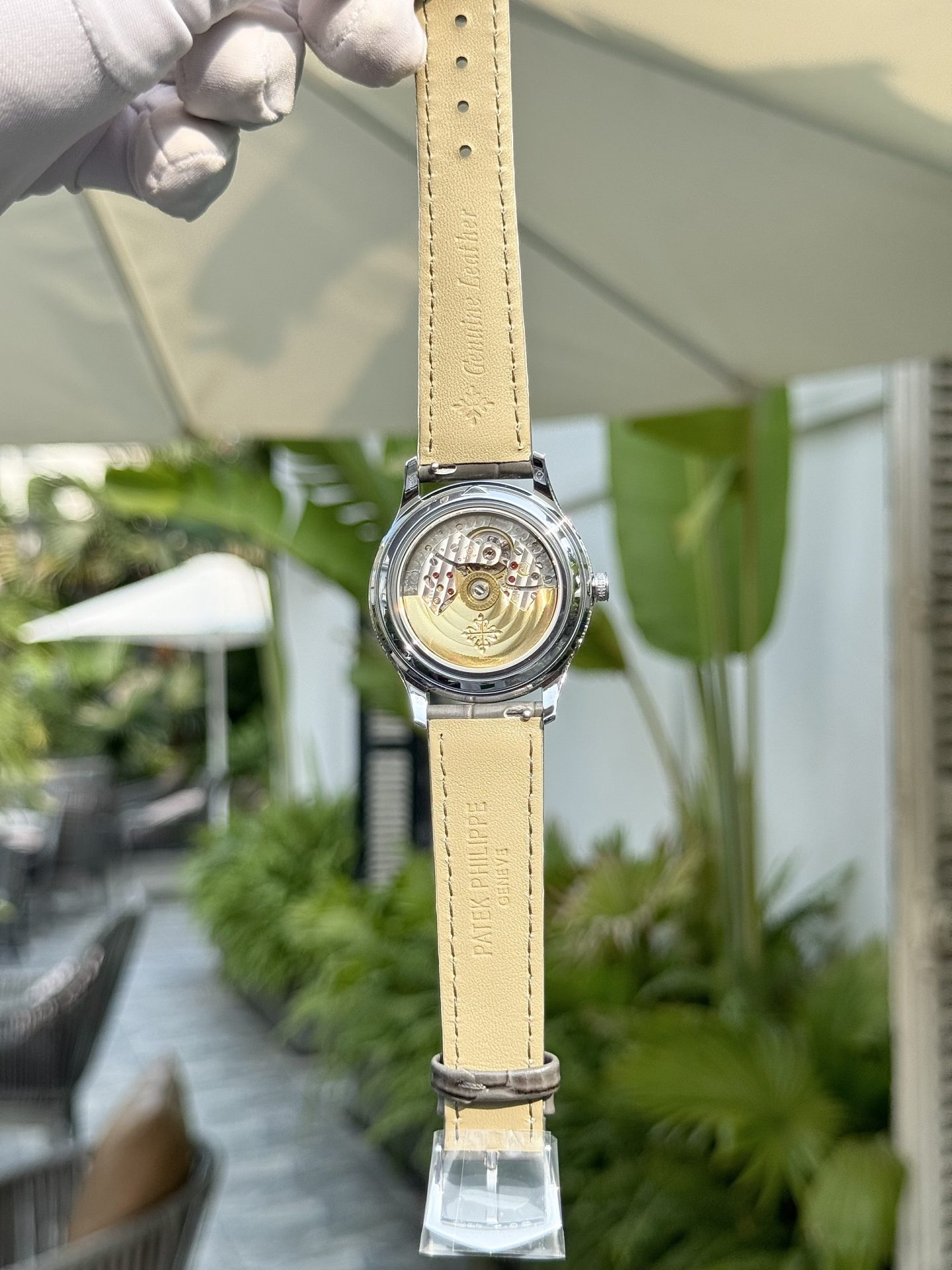 replica Patek Philippe Fake Watch Nautilus 7010 Gray Dial Womens 32mm WATCHES 5 
