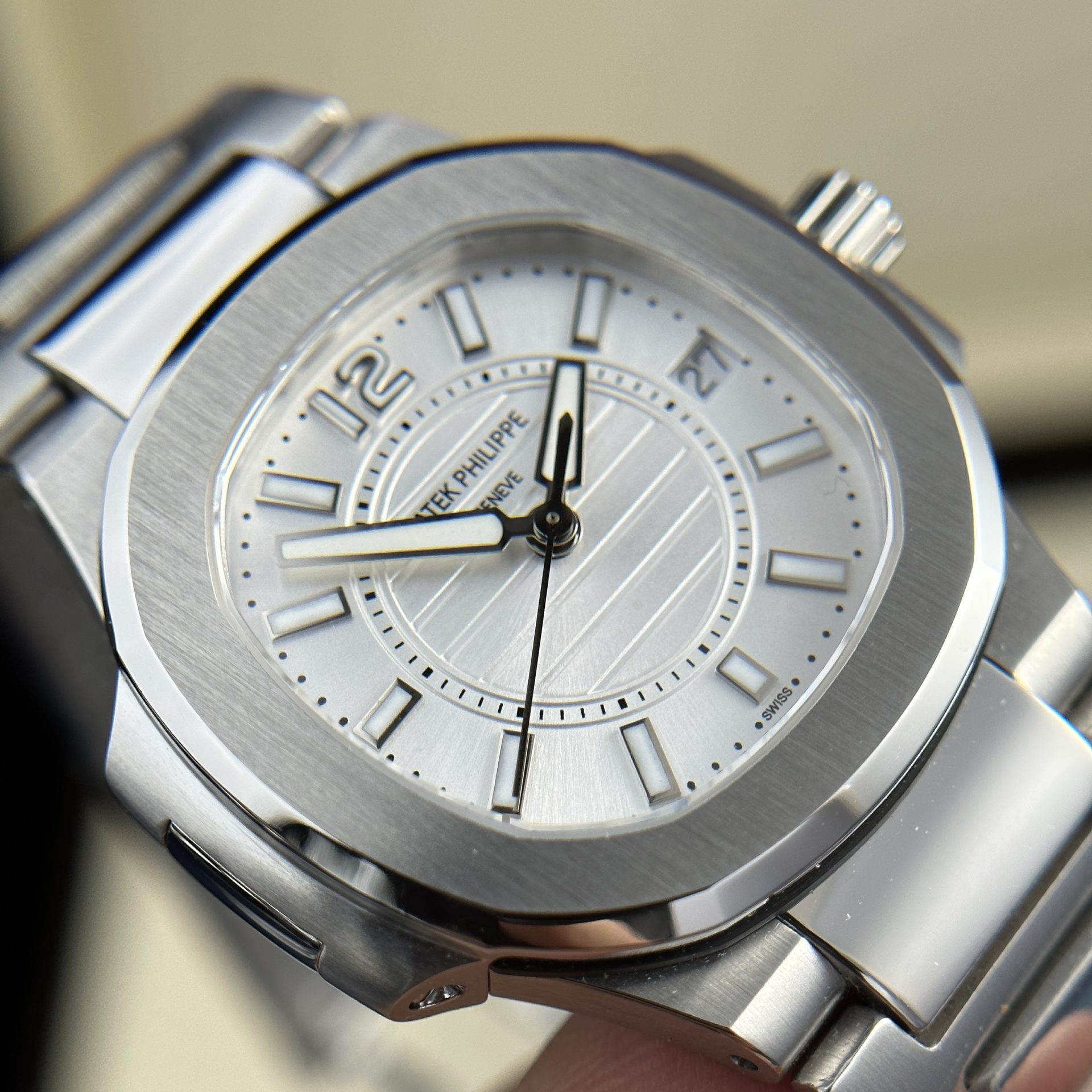 replica Patek Philippe Best Replica Watch Nautilus 5719 Custom CVD Diamond And White Gold 40mm WATCHES 5 