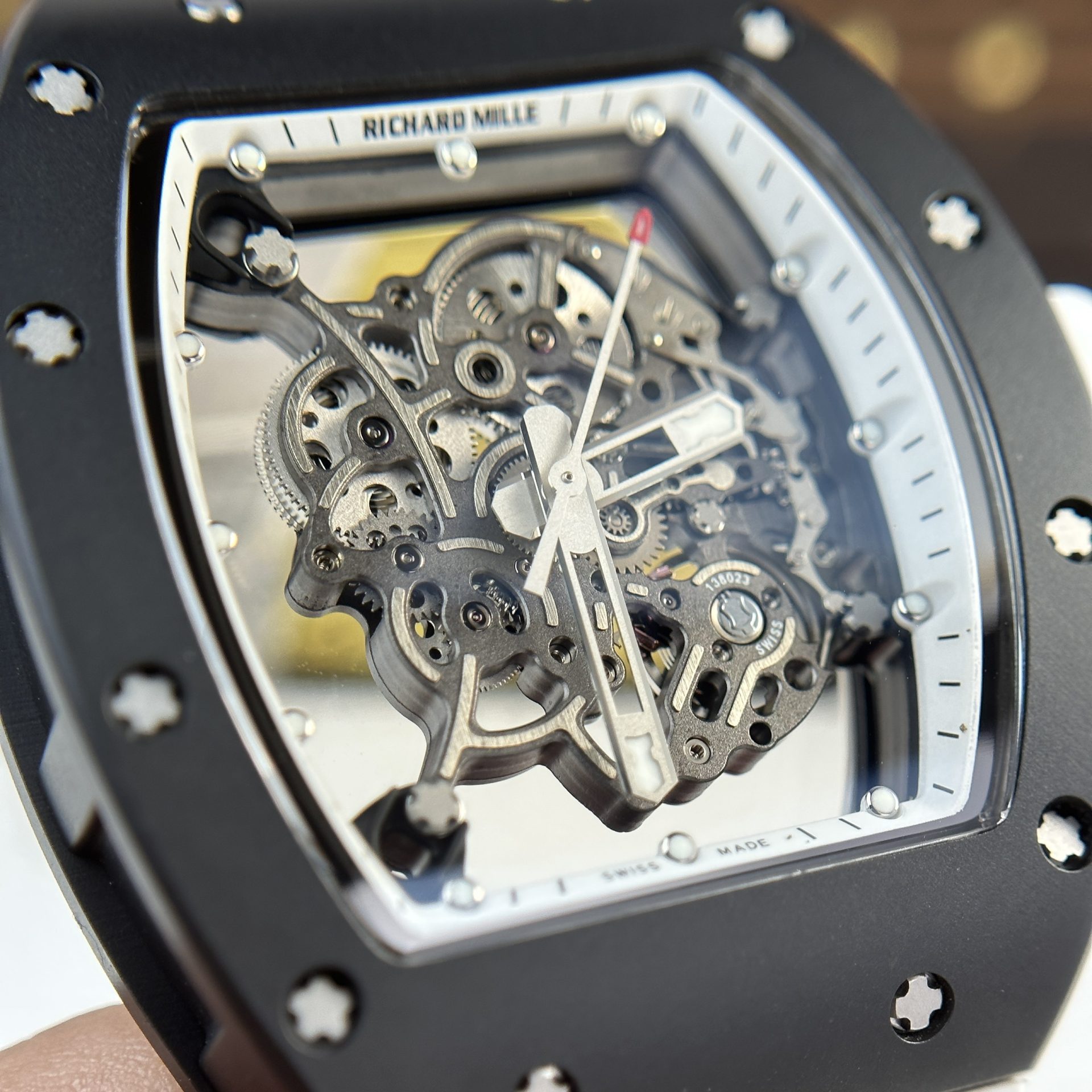 replica Richard Mille Fake Watch RM67-02 Carbon Shell Automatic 39x48mm WATCHES 5 