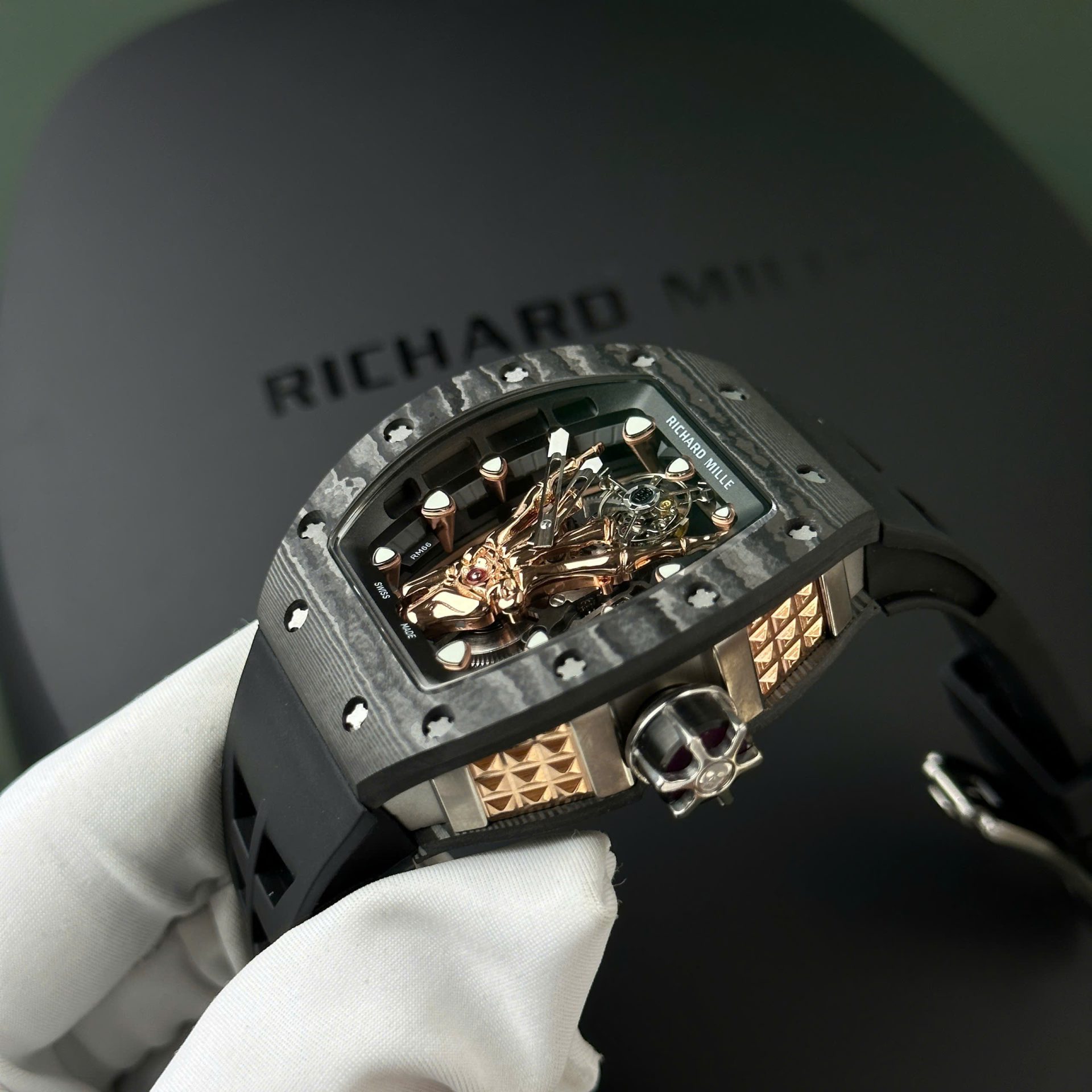 replica Richard Mille Best Replica Watch RM21-01 Tourbillon RM Factory 45mm WATCHES 5 