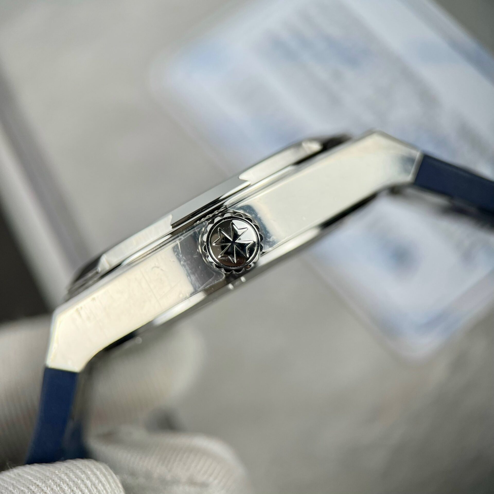 replica Vacheron Constantin Overseas 6000V Tourbillon Replica Watch Blue Dial 42.5mm WATCHES 5 