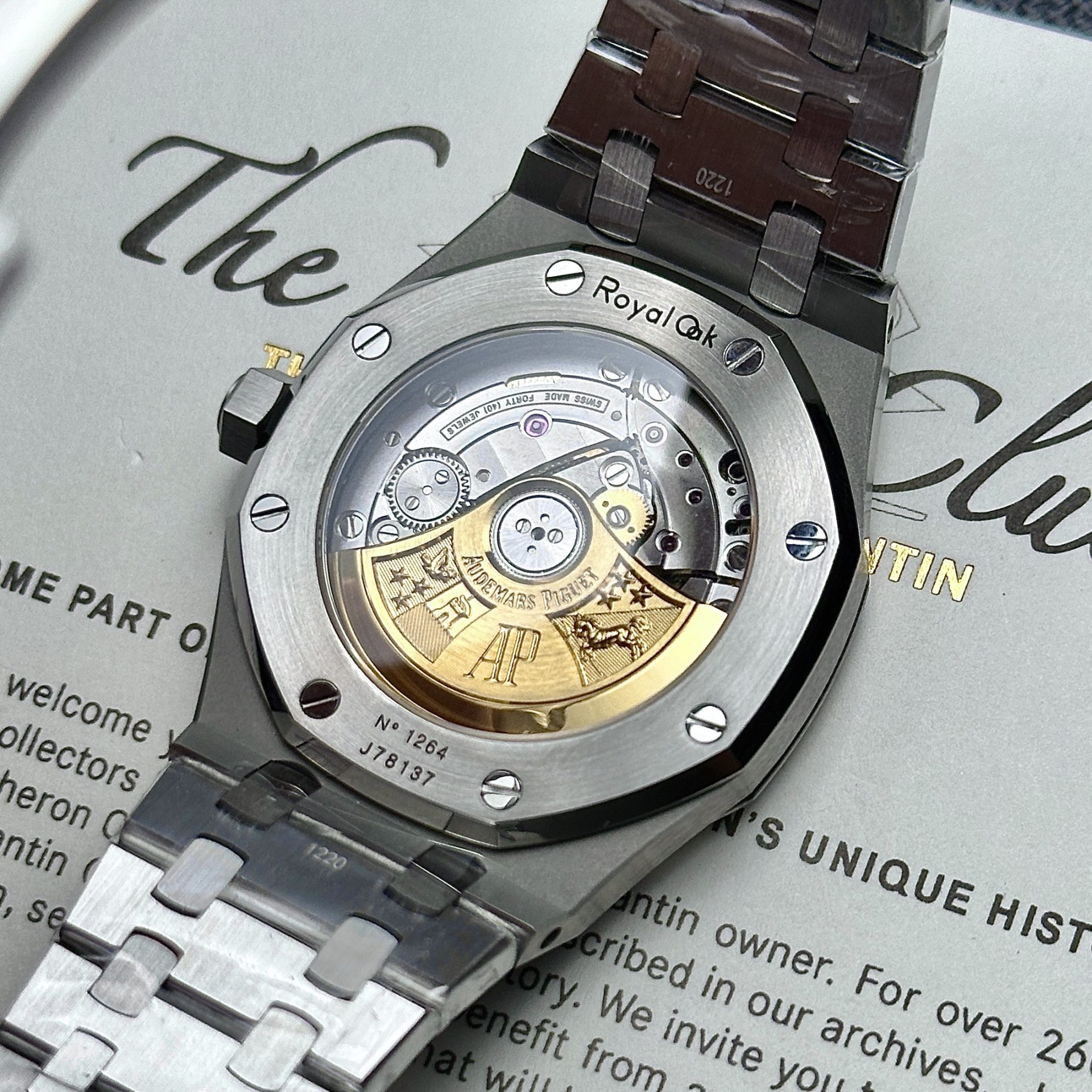 replica Audemars Piguet Replica Watches Royal Oak 26331 Frosted Gold 41mm WATCHES 6 