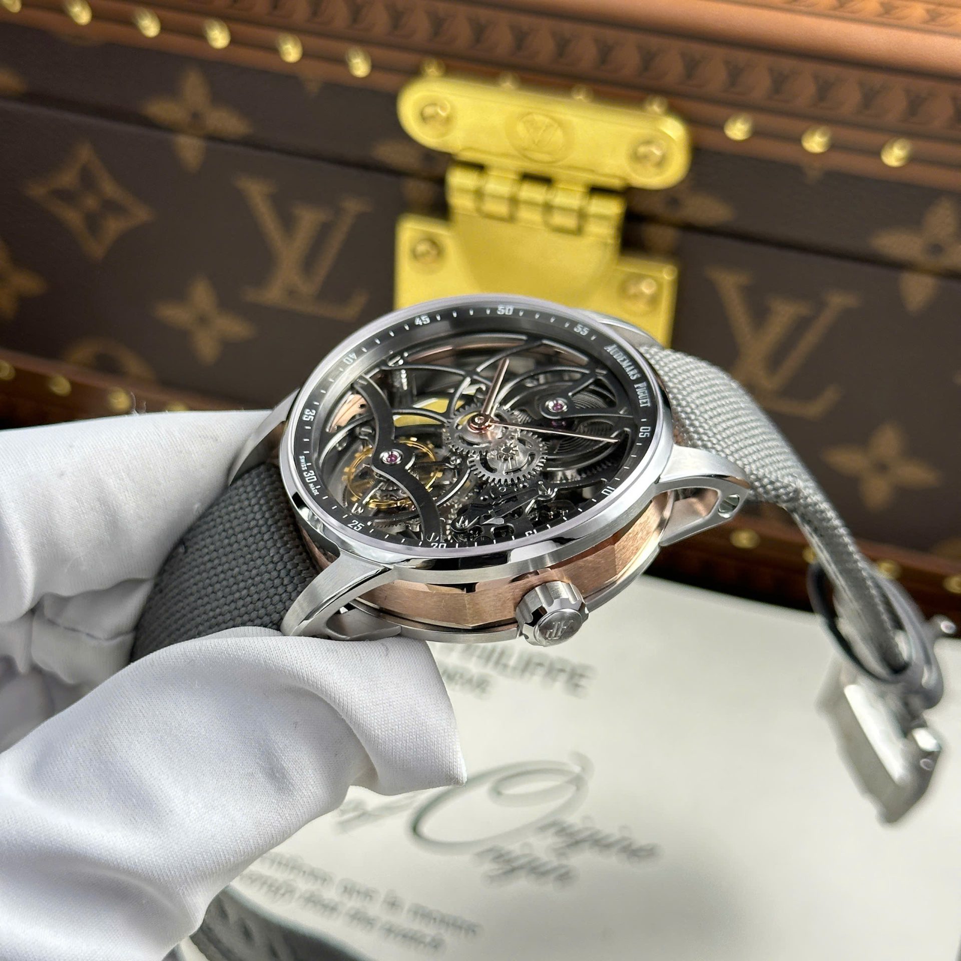 replica Audemars Piguet Replica Watches Royal Oak 26331OR White Dial ZF Factory 41mm WATCHES 6 