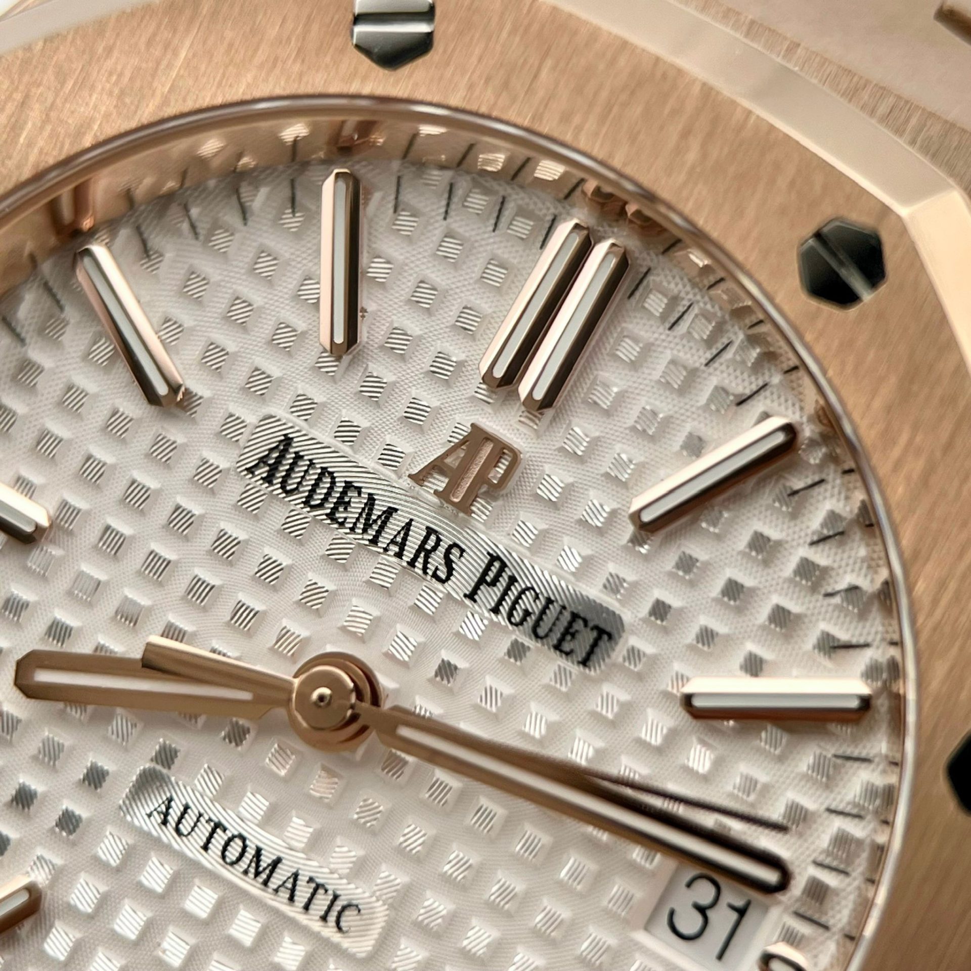 replica Audemars Piguet Replica Watch Royal Oak 15400 Carbon Dial Black 41mm WATCHES 6 