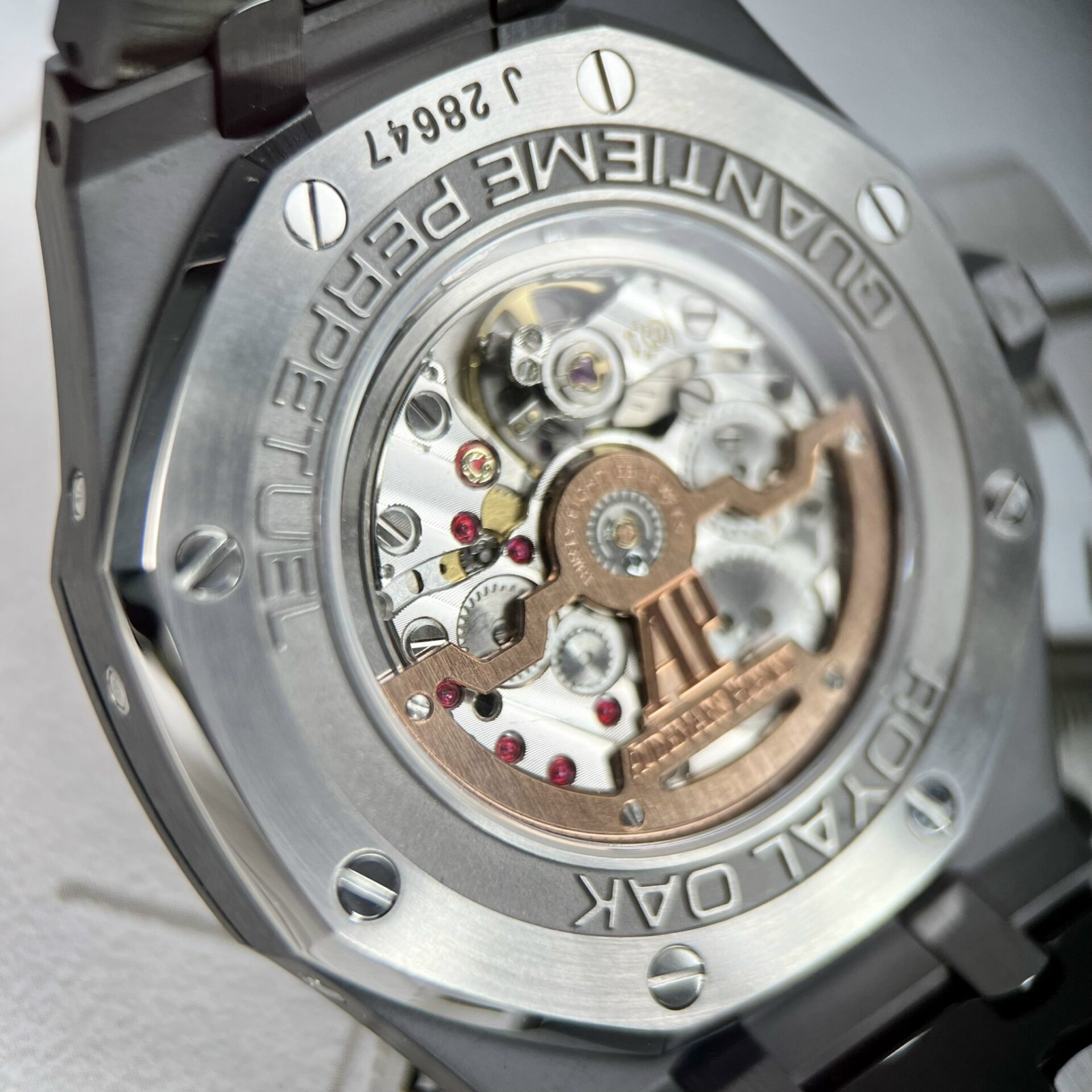replica Audemars Piguet Replica Watches Royal Oak 15720ST Green Dial IP Factory 42mm WATCHES 6 