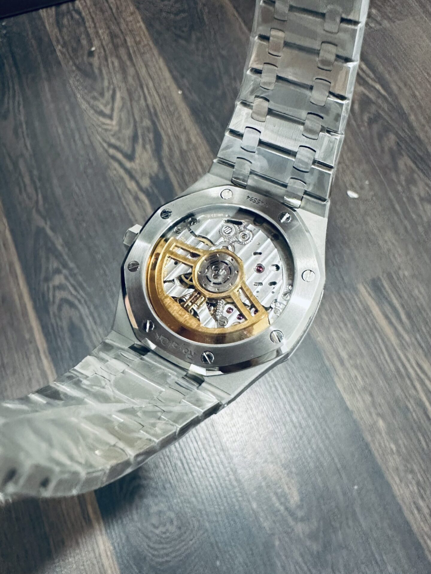 replica Audemars Piguet Best Replica Watch Royal Oak Custom Moissanite Diamonds 41mm WATCHES 6 