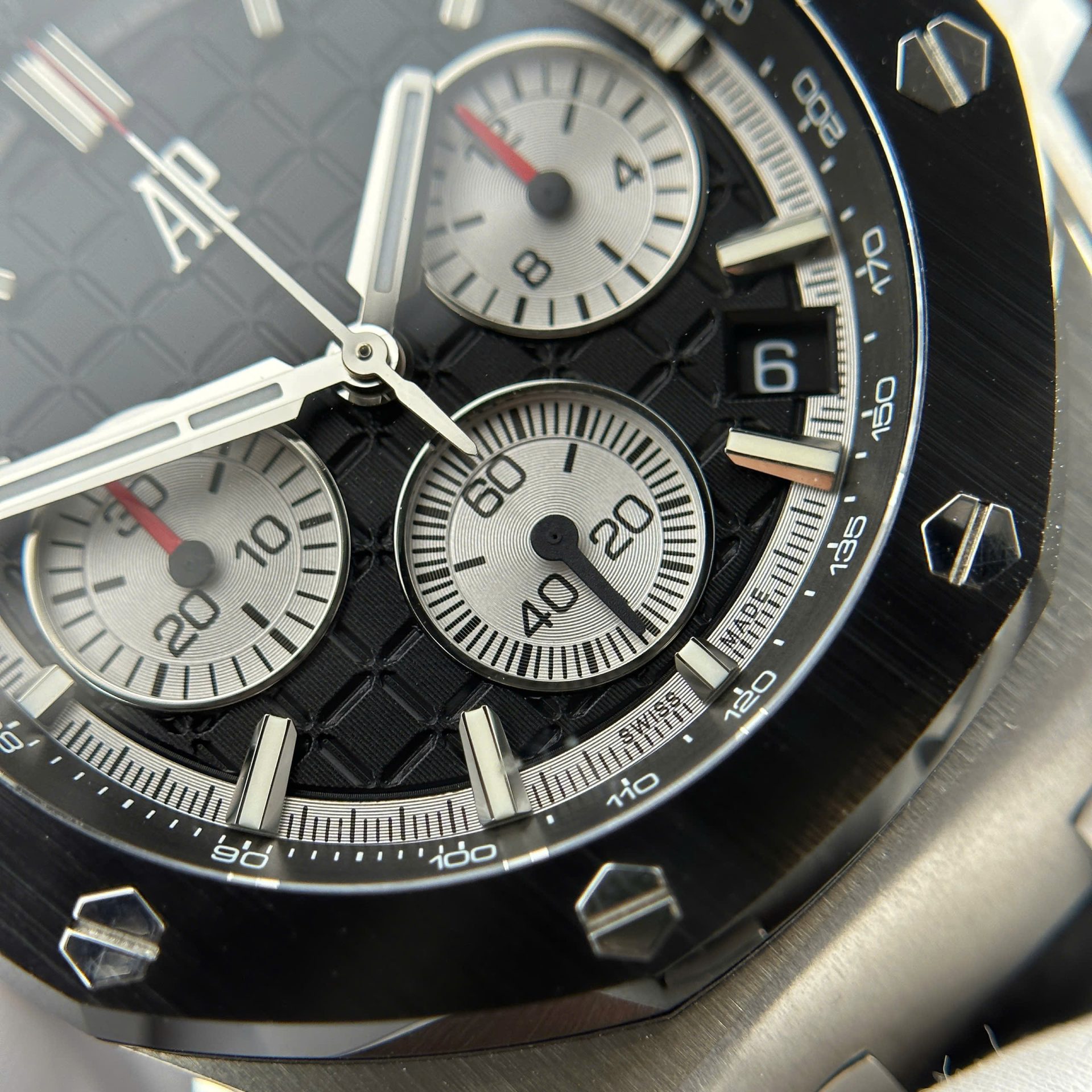 replica Audemars Piguet Replica Watches Royal Oak 15450ST Dial White APS Factory 37mm WATCHES 6 