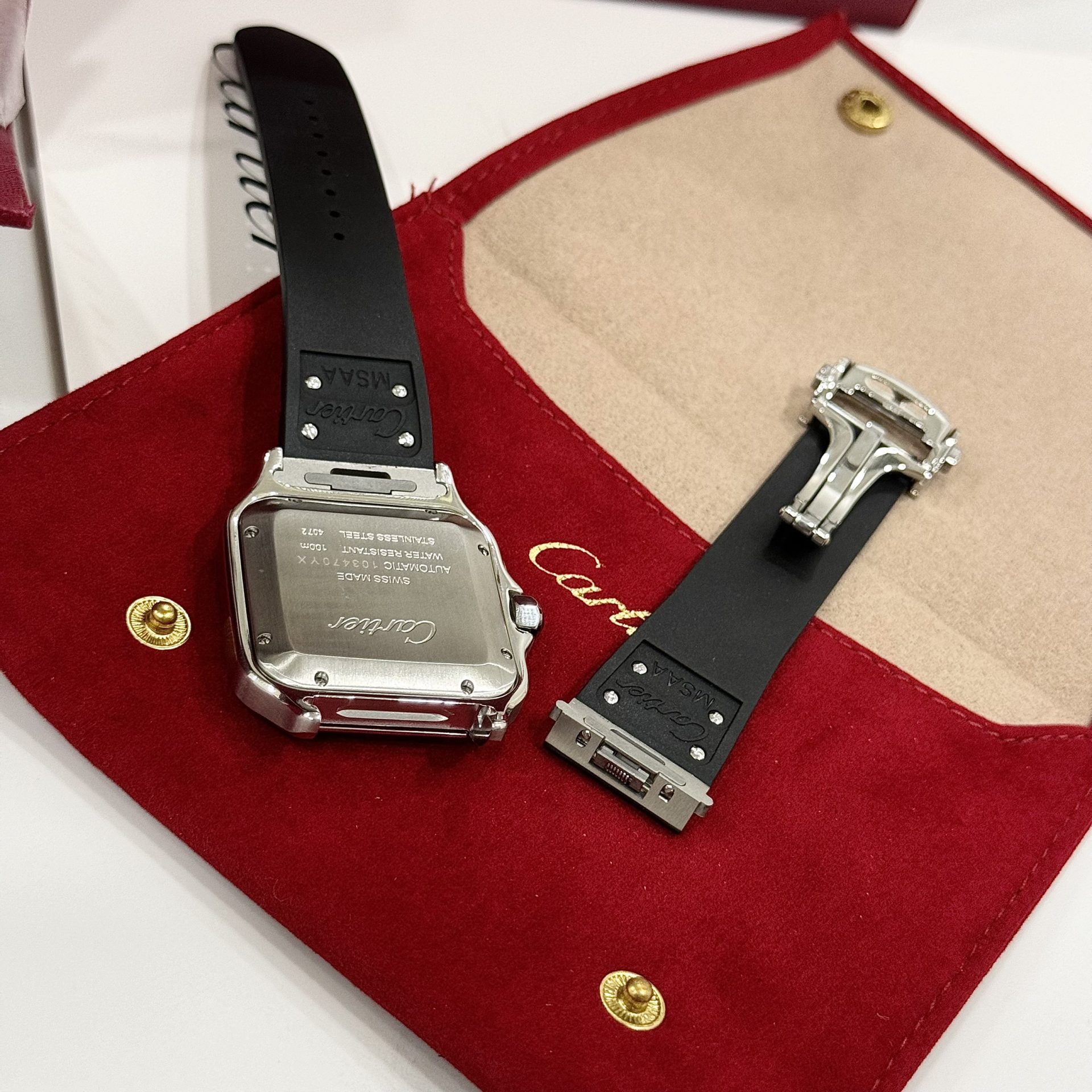 replica Cartier Ballon Bleu Replica 1:1 Watch White Dial Leather Strap 36mm WATCHES 6 