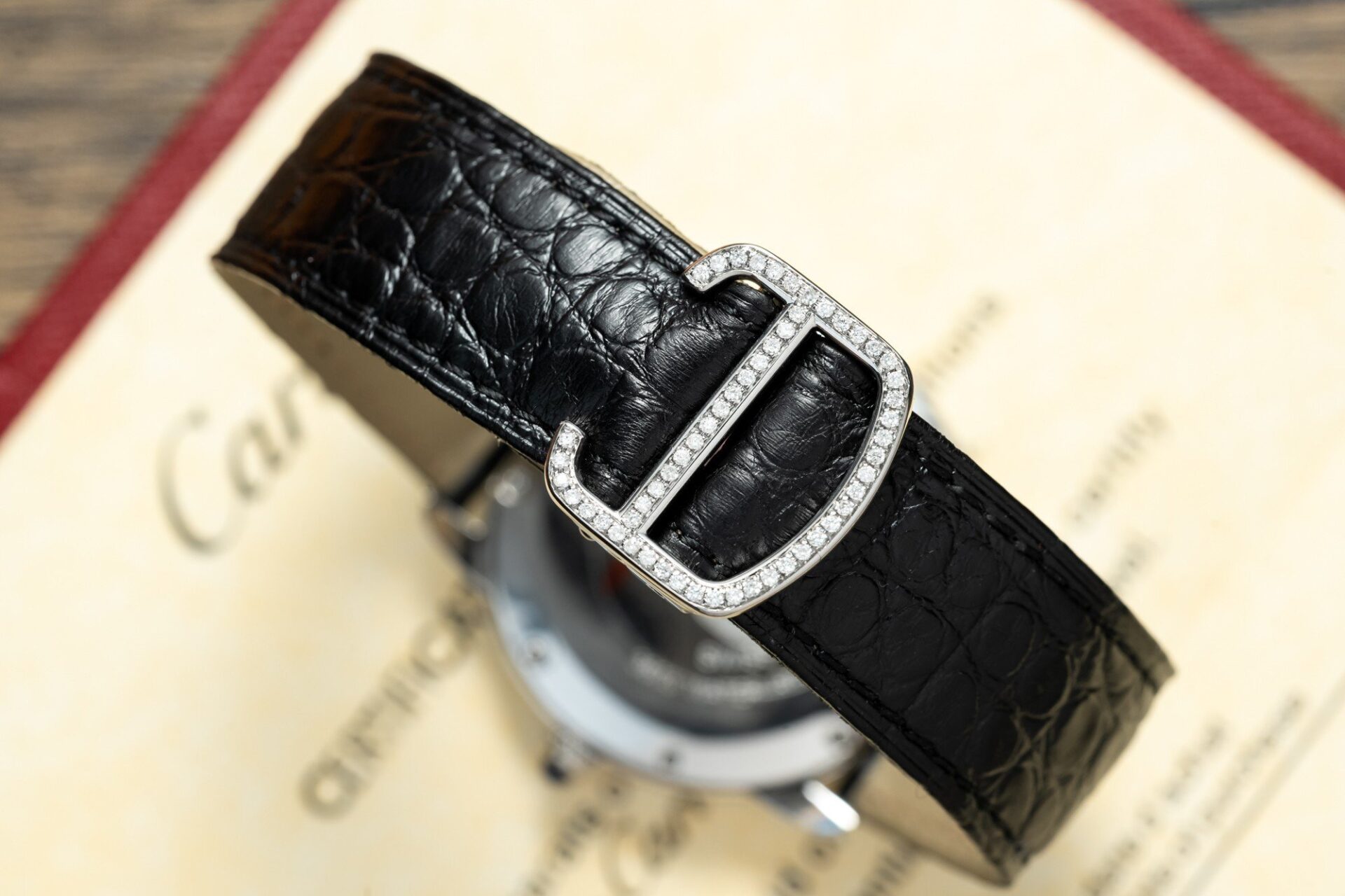 replica Cartier Fake Watch Tank Must W4TA0017 White Dial Leather Strap 33.7×25.5mm WATCHES 6 