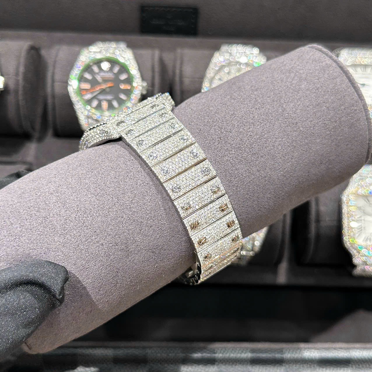 replica Cartier Ballon Bleu Women’s Replica 11 Watch White Dial Black Leather Strap 28mm WATCHES 6 