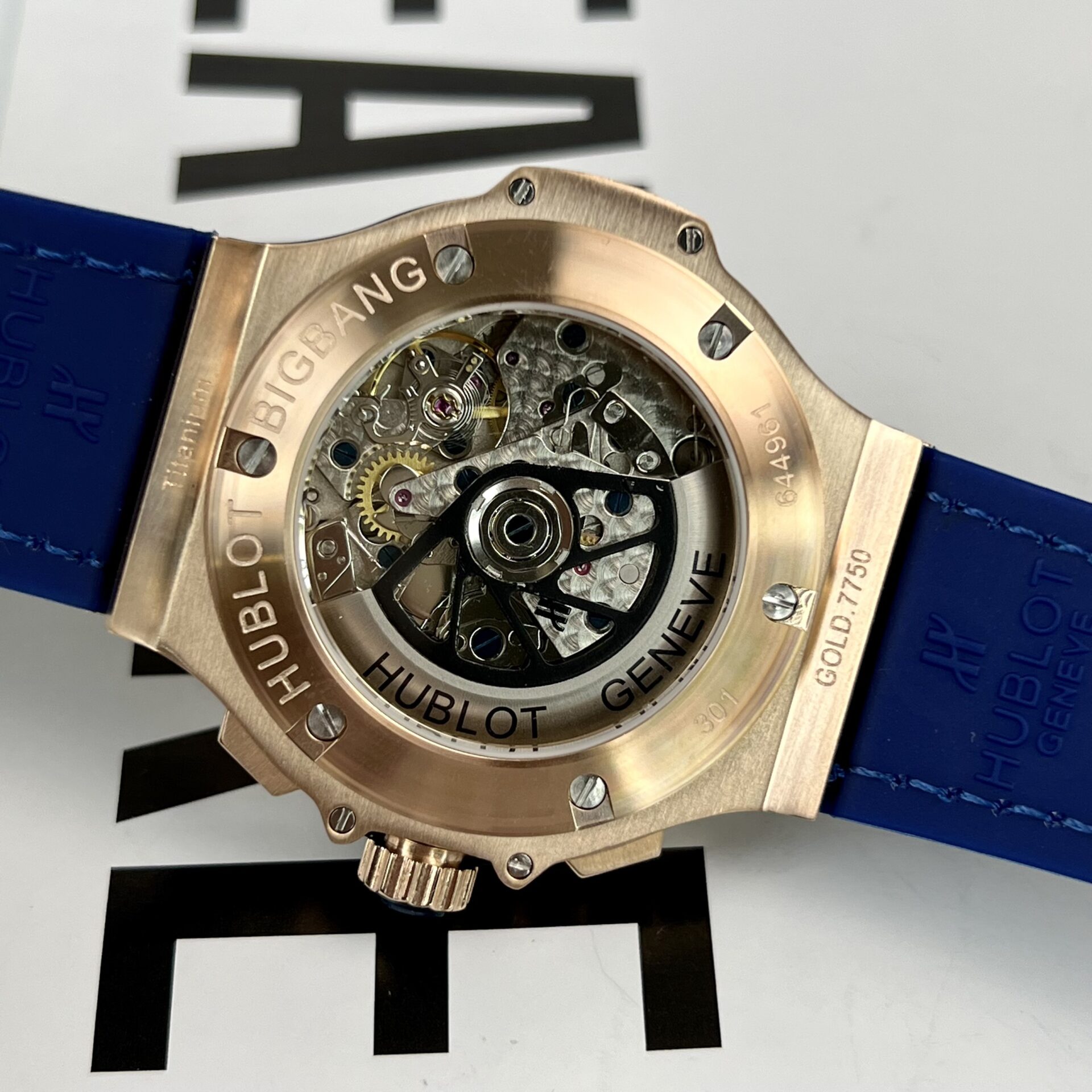 replica Hublot Replica Watch Square Bang Unico Ceramic Black BBF Factory 42mm WATCHES 6 
