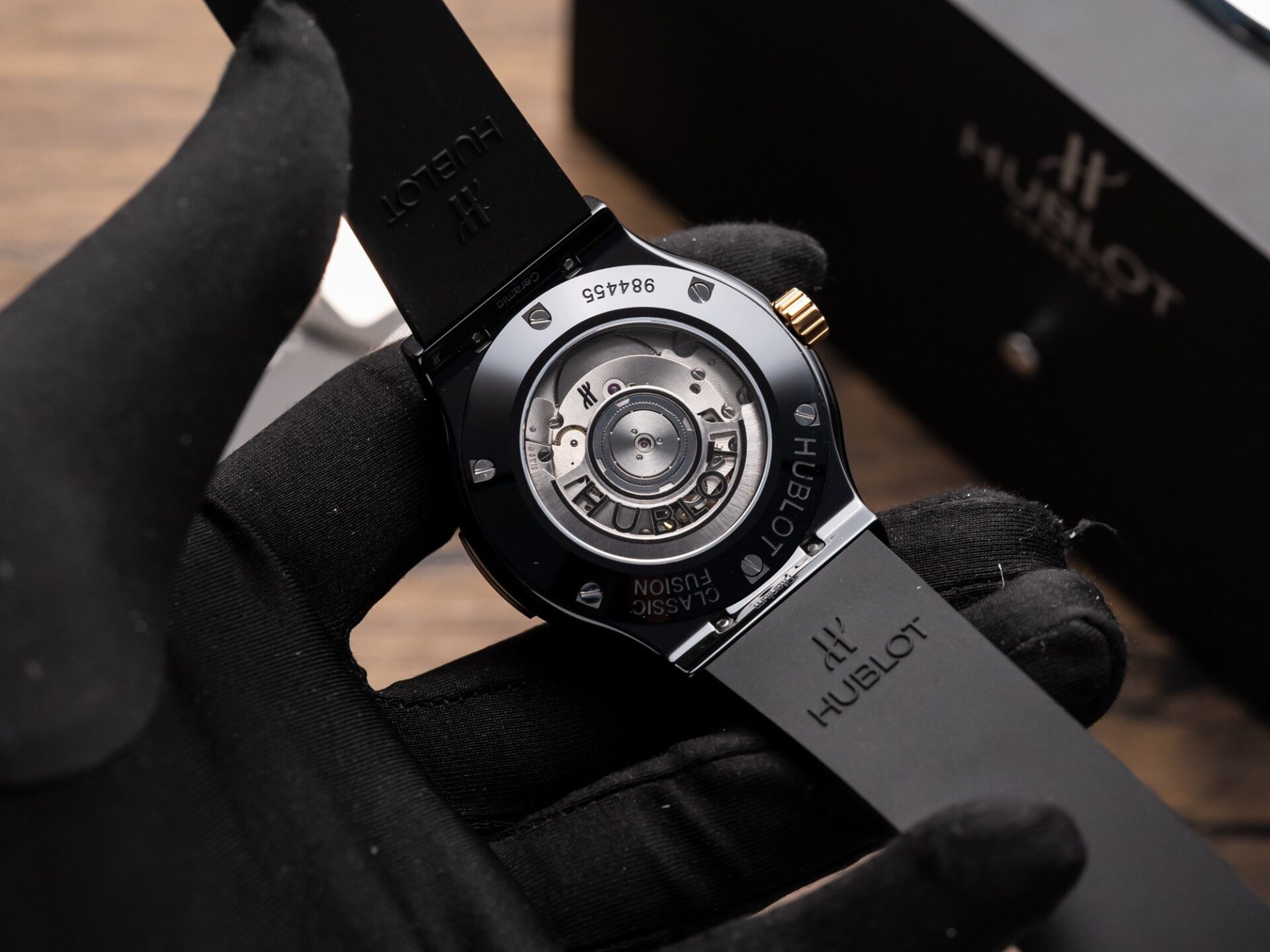 replica Hublot Best Replica Watch Big Bang Sang Bleu II Gray Ceramic BBF 45mm WATCHES 6 