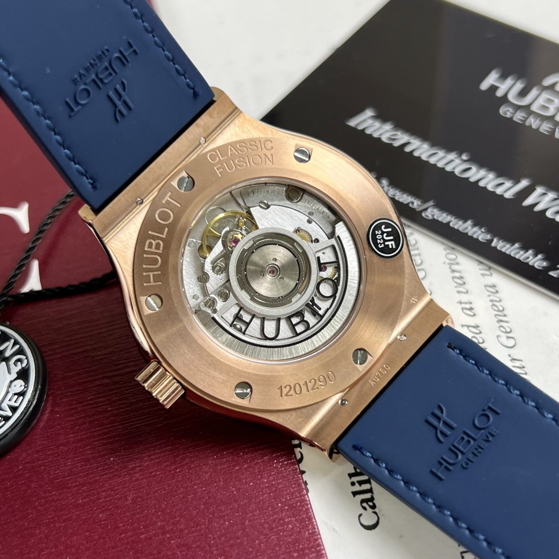 replica Hublot Best Replica Watch Big Bang Unico White Ceramic Rubber Strap BBF Factory 42mm WATCHES 6 