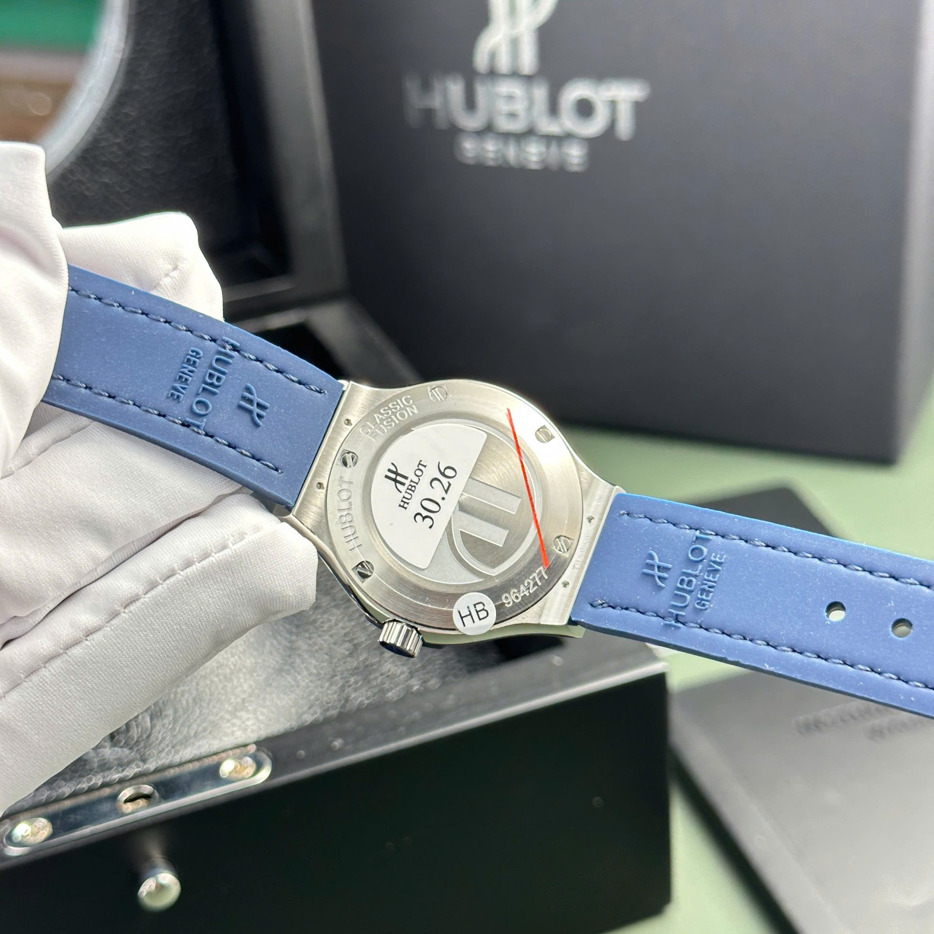 replica Hublot Replica Watches Square Bang Unico Ceramic White BBF Factory 42mm WATCHES 6 