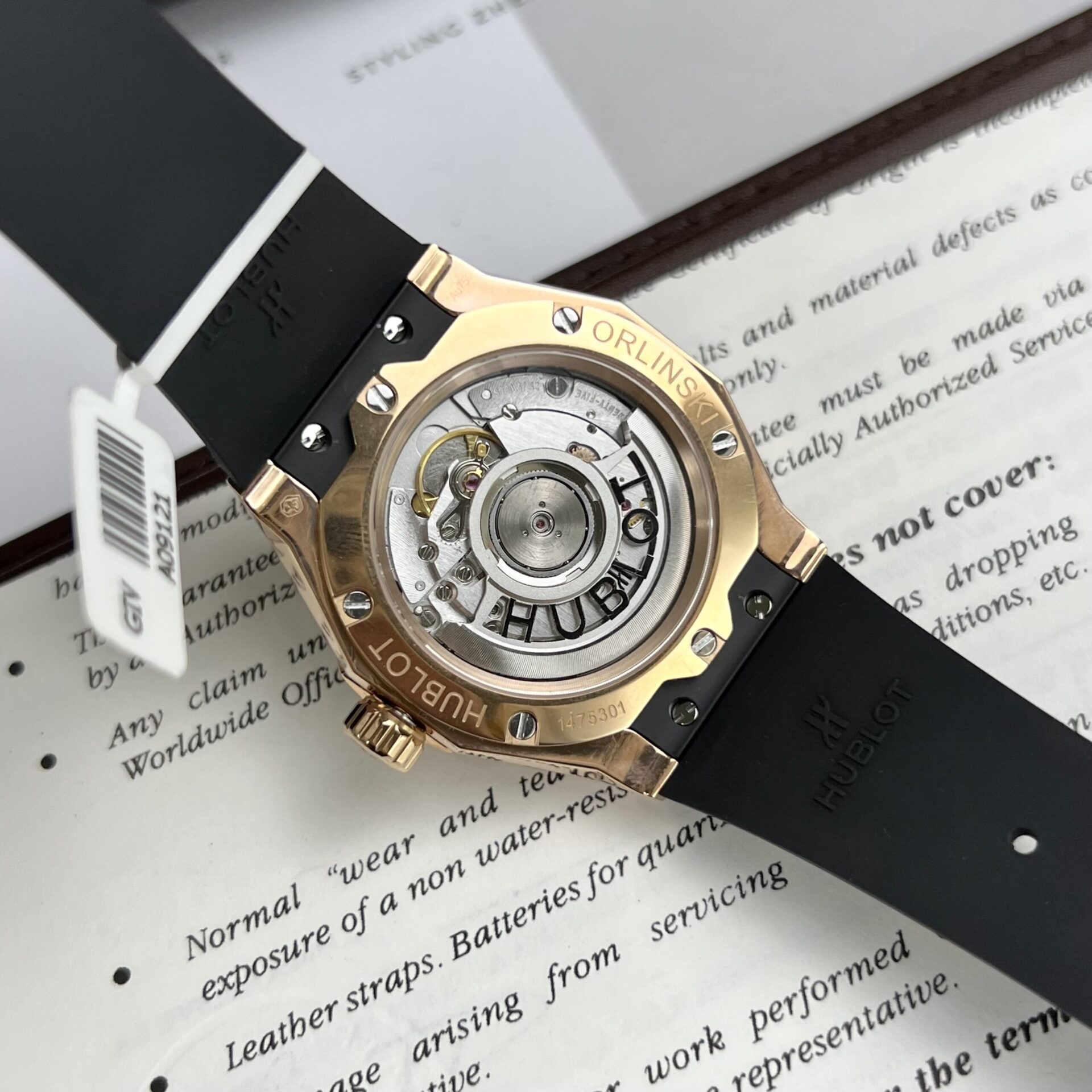 replica Hublot Replica Watch Big Bang One Click Custom Full Moissanite Diamonds 39mm WATCHES 6 