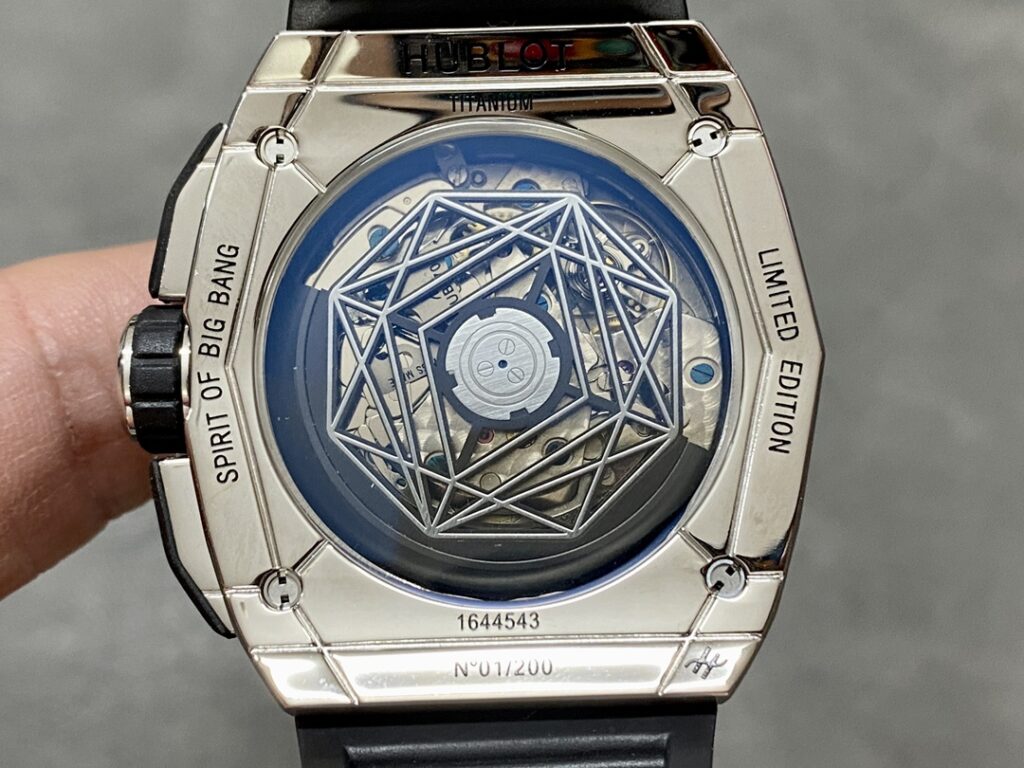 replica Hublot Fake Watch Big Bang Sang Bleu II King Gold HB Factory 44mm WATCHES 6 