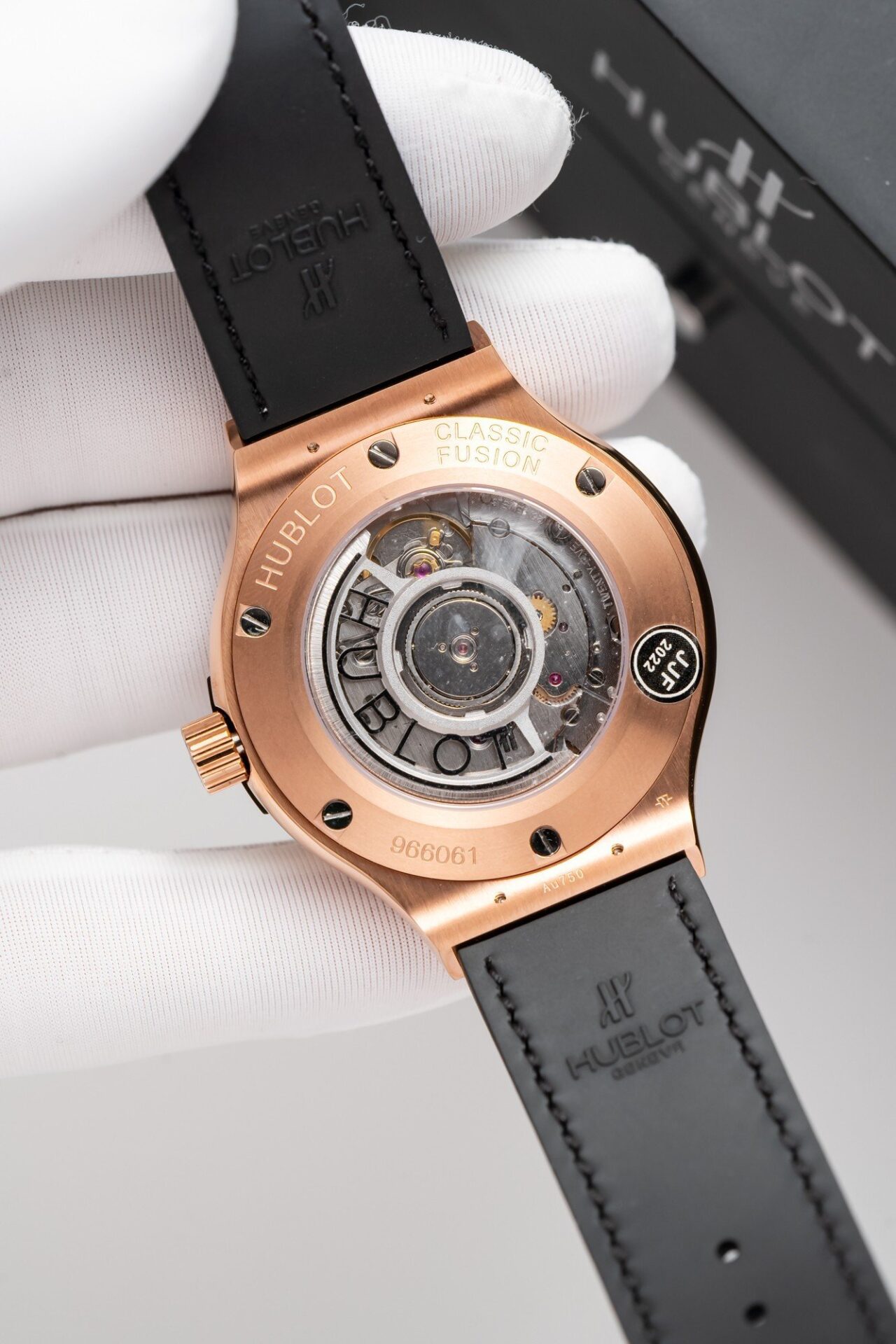 replica Hublot Replica Watches Big Bang Sang Bleu II Titanium White Dial BBF 45mm WATCHES 6 