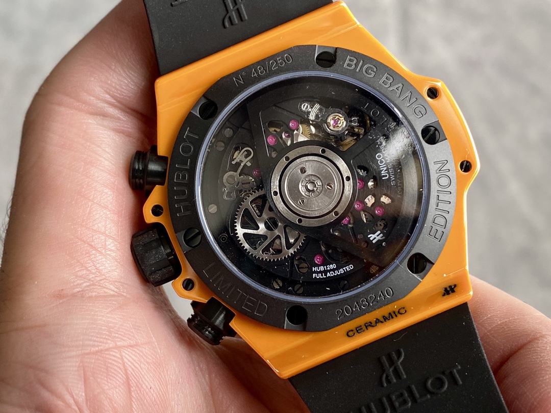 replica Hublot Fake Watch Big Bang One Click Dial Blue Custom Diamonds Moissanite 39mm WATCHES 6 