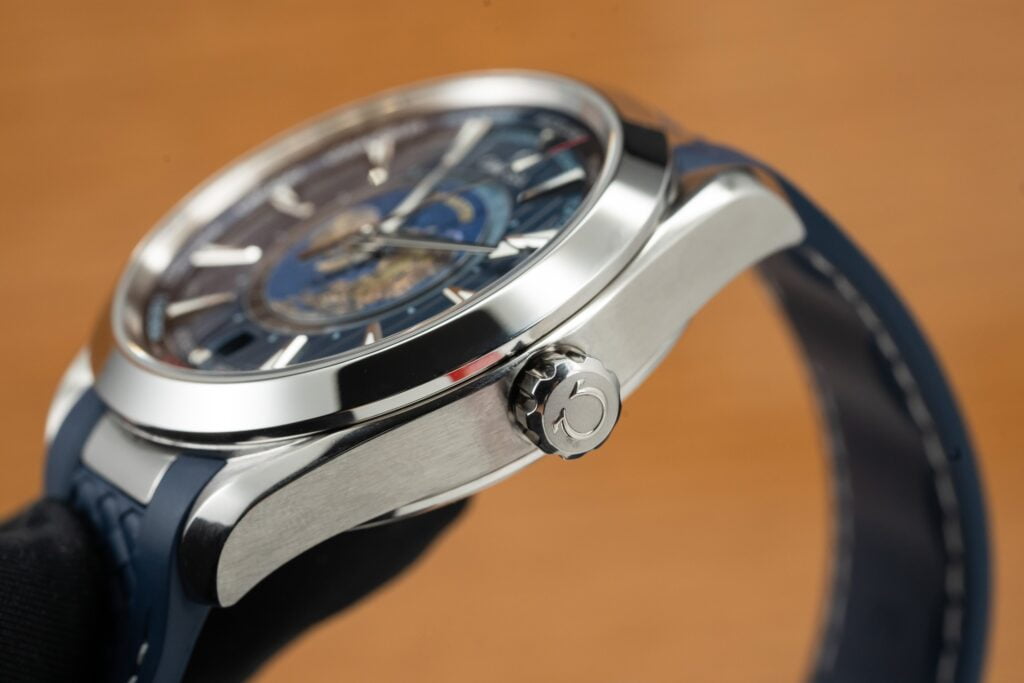 replica Omega Seamaster Aqua Terra Worldtimer Dial Blue Replica Watch VS Factory 43mm WATCHES 6 
