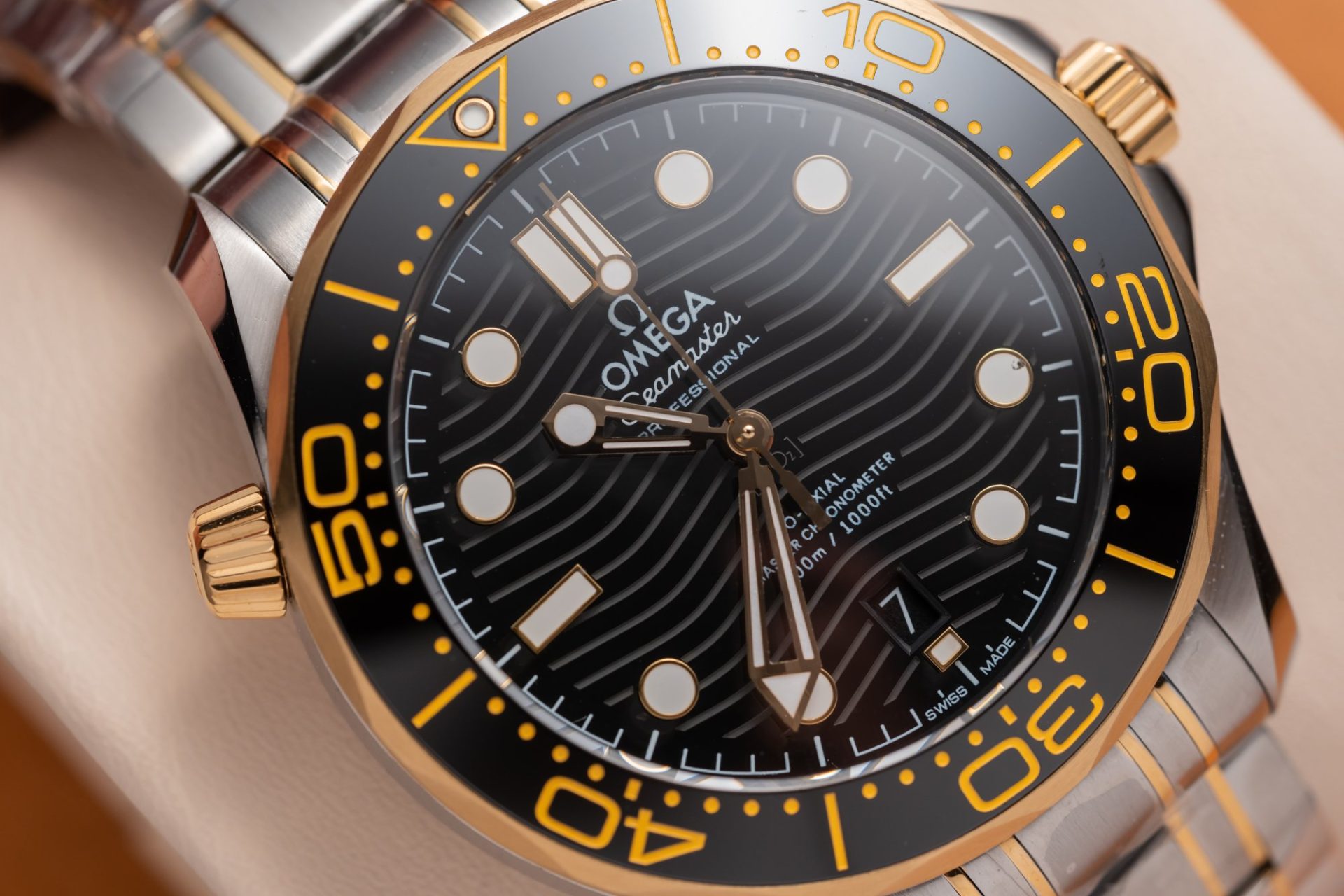 replica Omega Best Replica Watch Seamaster Aqua Terra Blue Dial Rubber Strap 43mm WATCHES 6 