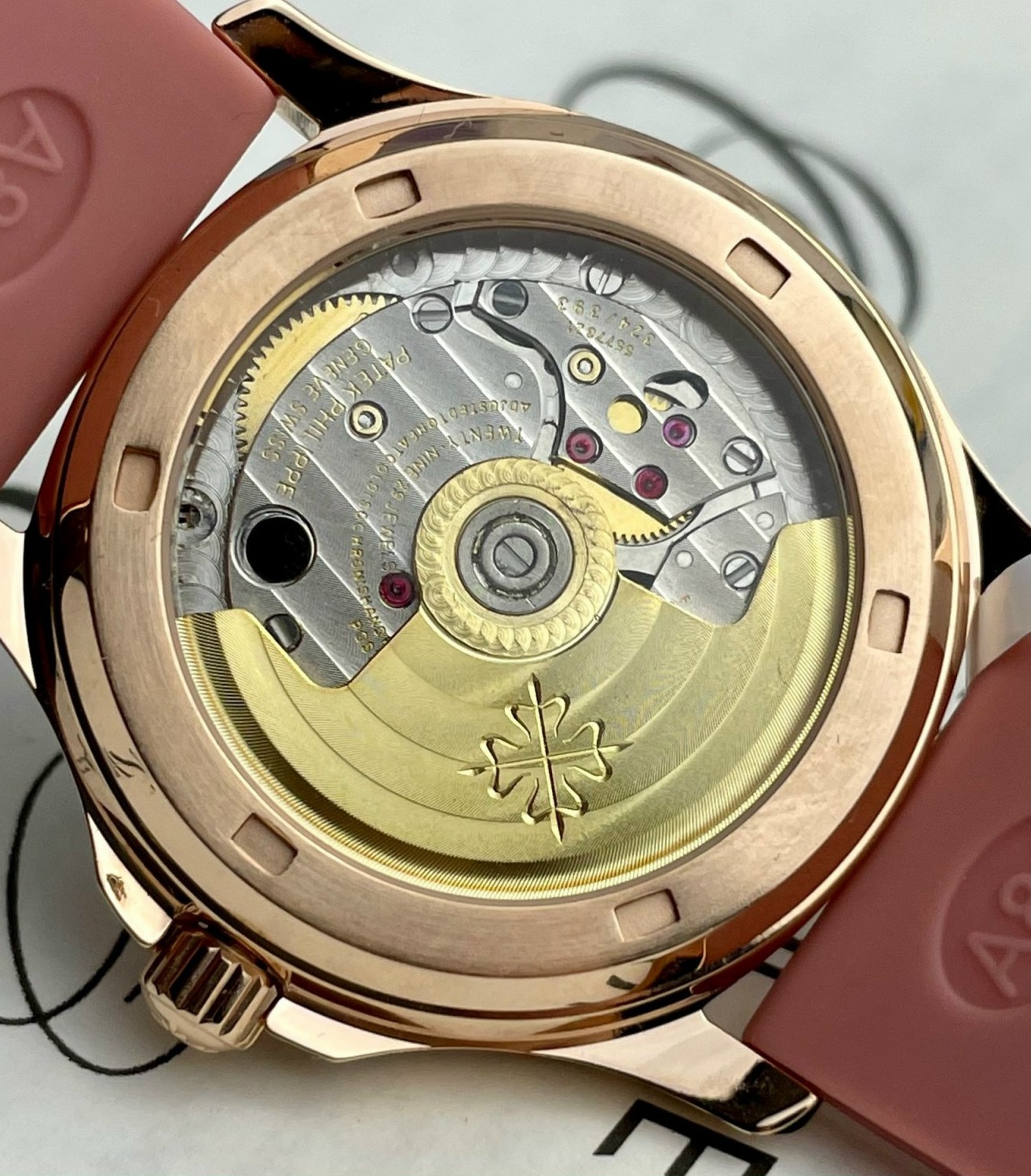 replica Patek Philippe Replica Watch Aquanaut 5167G Rubber Strap GR Factory 40mm WATCHES 6 