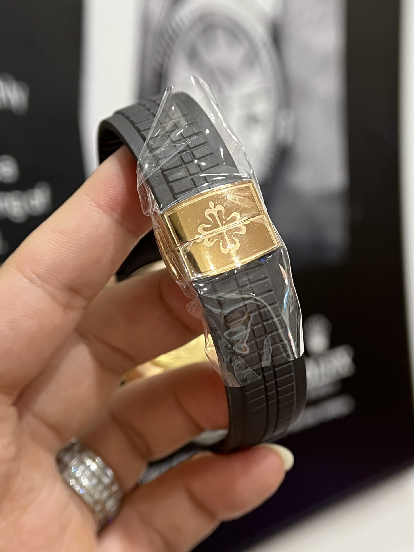 replica Patek Philippe Replica Watch Complications 5961R Dial Black TW Factory 40.5mm WATCHES 6 