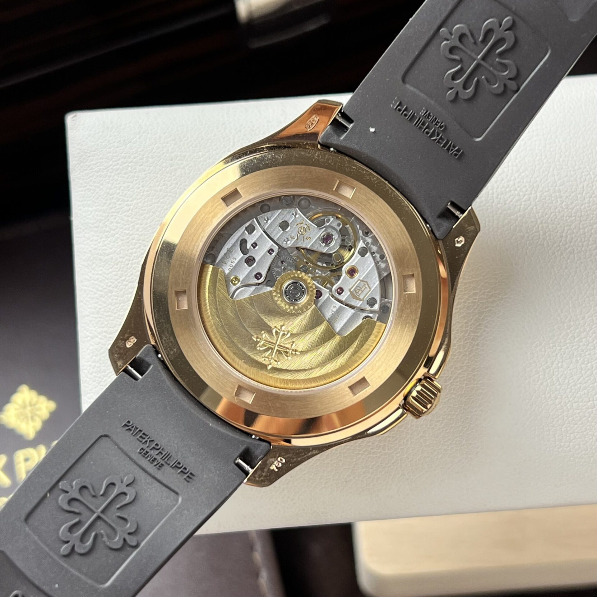 replica Patek Philippe Fake Watch Nautilus 7010 Gray Dial Womens 32mm WATCHES 6 