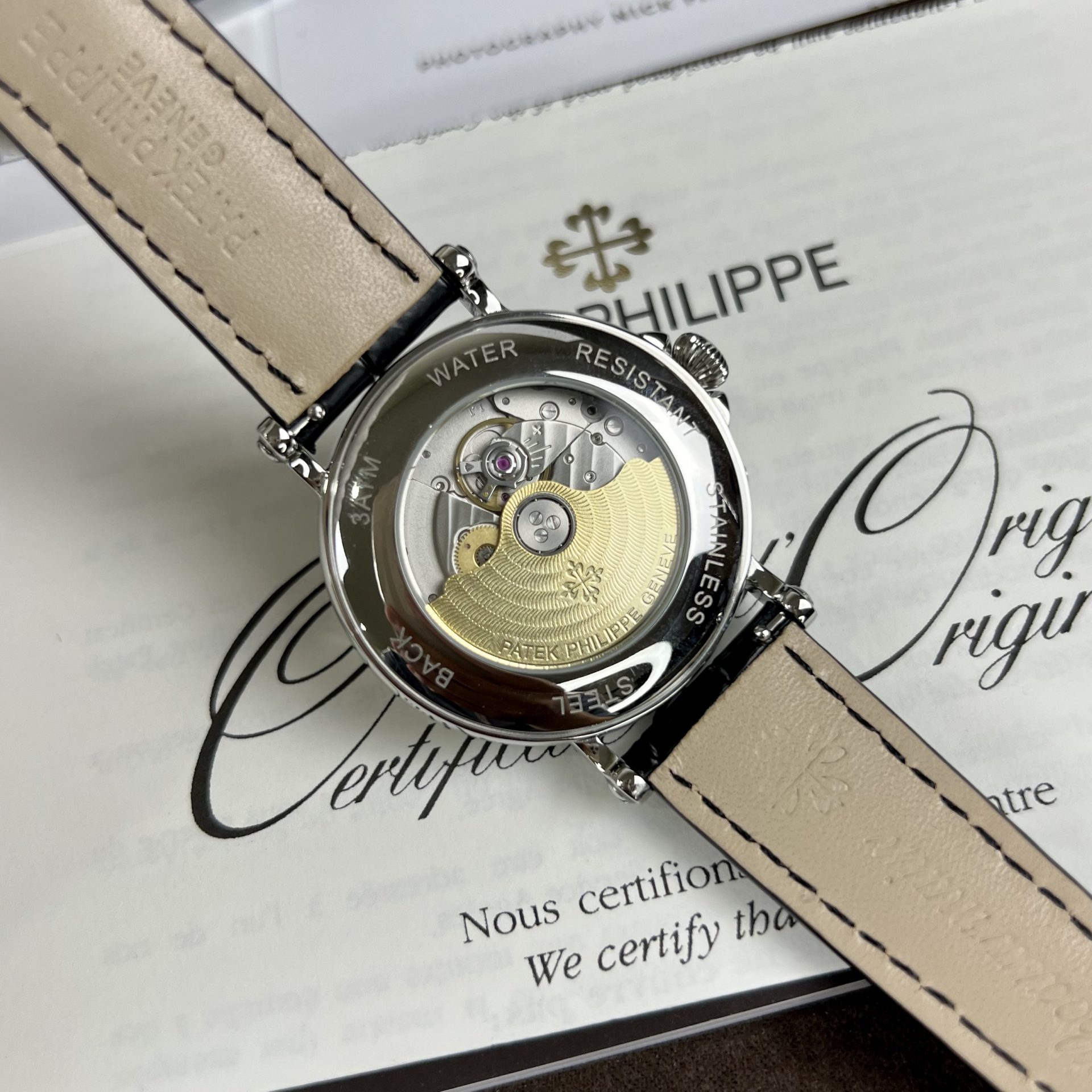 replica Patek Philippe Best Replica Watch Nautilus 5712R Brown Dial 18K Solid Gold 40mm WATCHES 6 