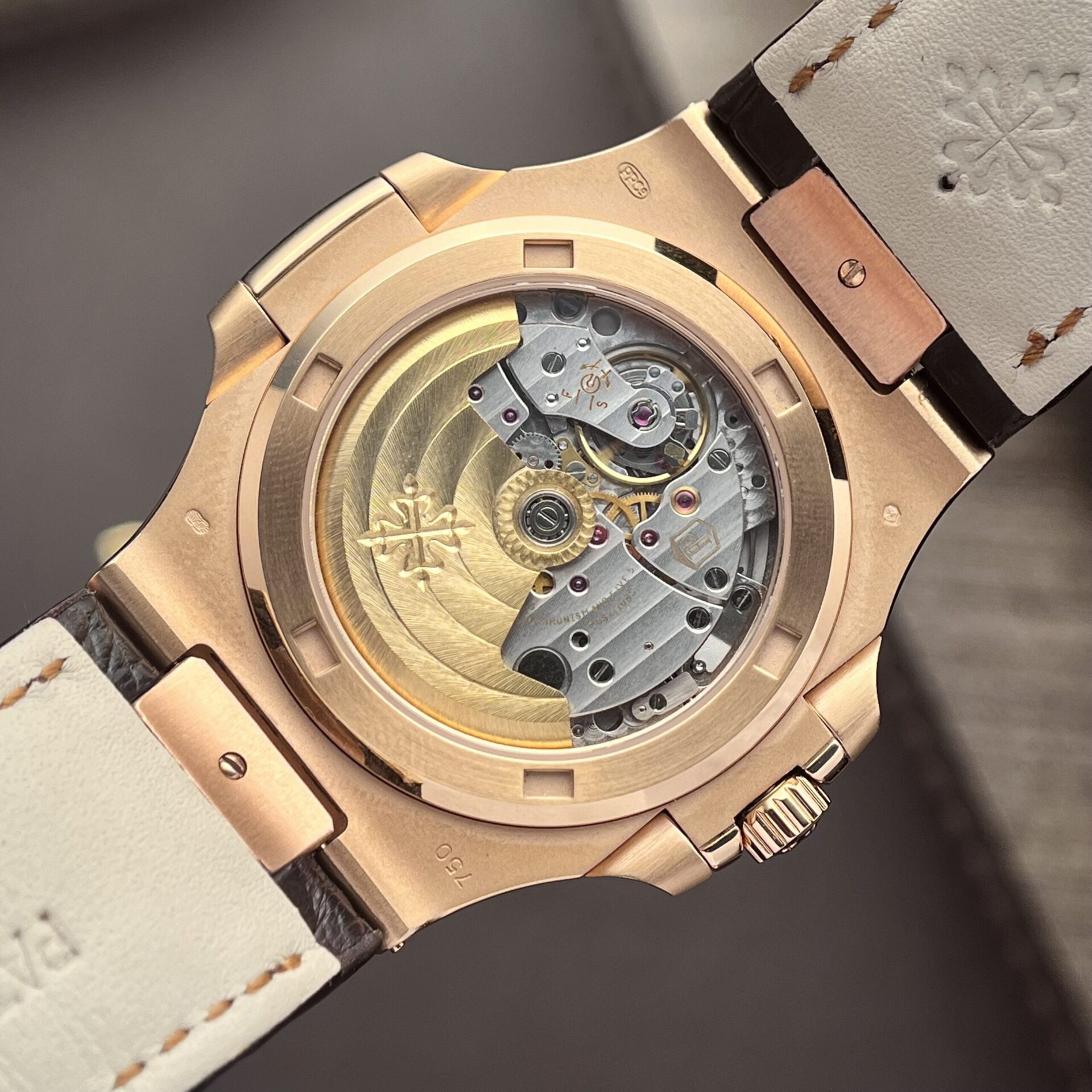 replica Patek Philippe Best Replica Watch Nautilus 5712R Brown Dial 18K Solid Gold 40mm WATCHES 6 