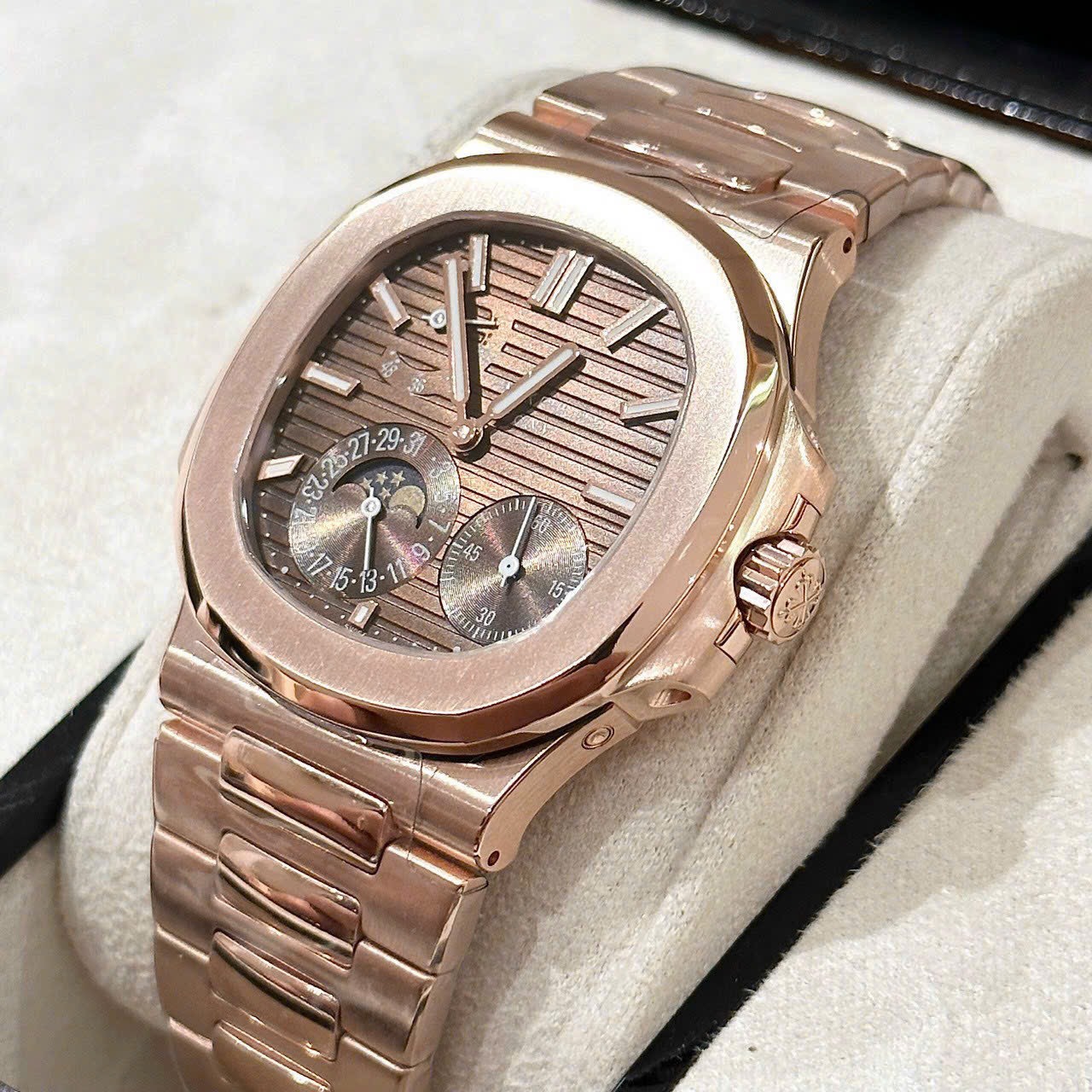 replica Patek Philippe Replica Watch Complications 5396G Dial Blue 38.5mm WATCHES 6 