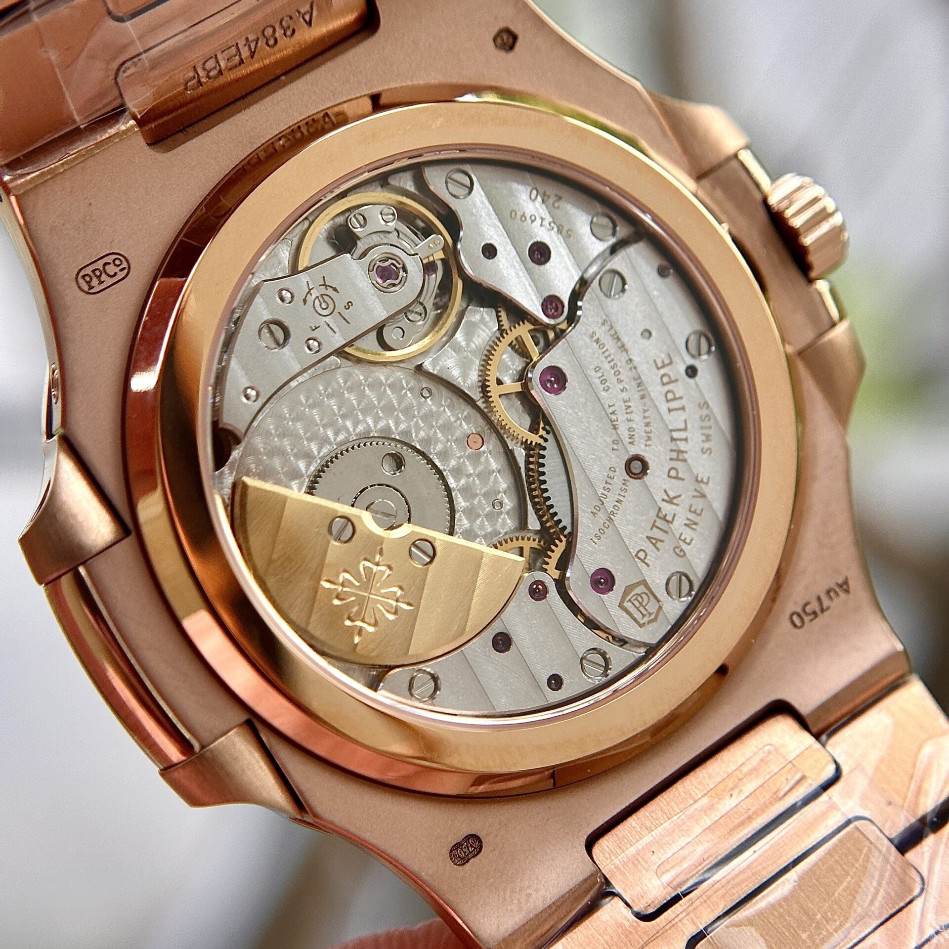 replica Patek Philippe Clone Watch Nautilus 5719 Full Diamonds Baguette 40mm WATCHES 6 
