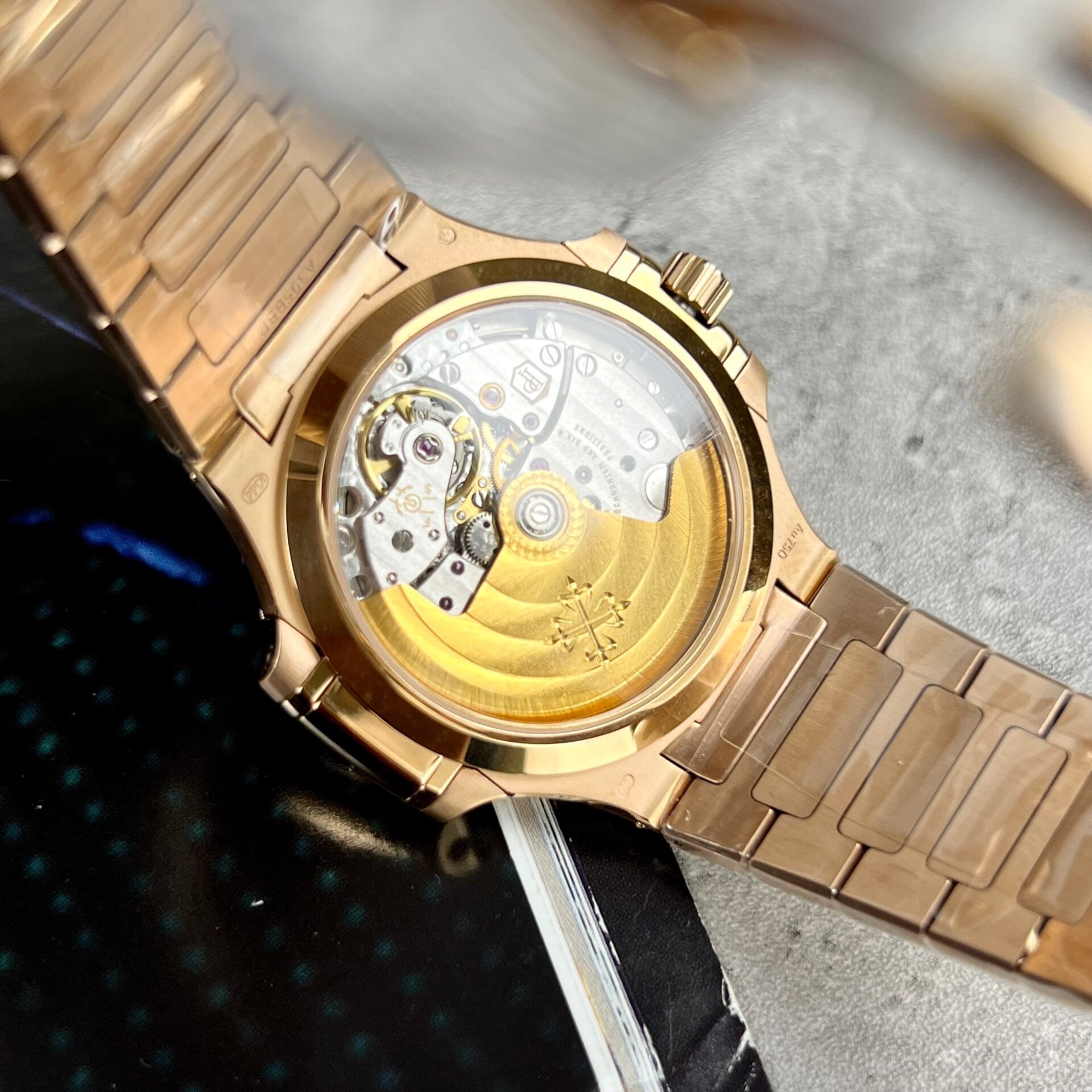 replica Patek Philippe Fake Watch Complications 5961P Dial Blue TW Factory 40.5mm WATCHES 6 