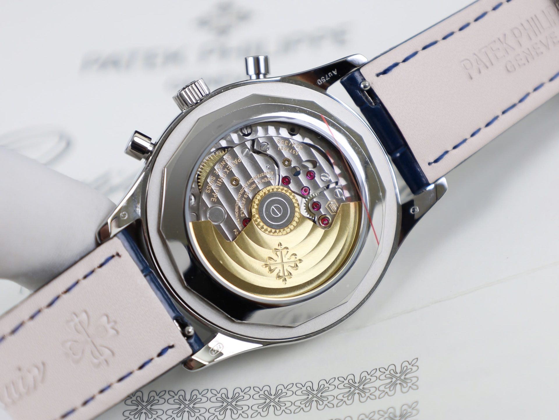 replica Patek Philippe Replica Watch Complications 5961R Dial Black TW Factory 40.5mm WATCHES 6 