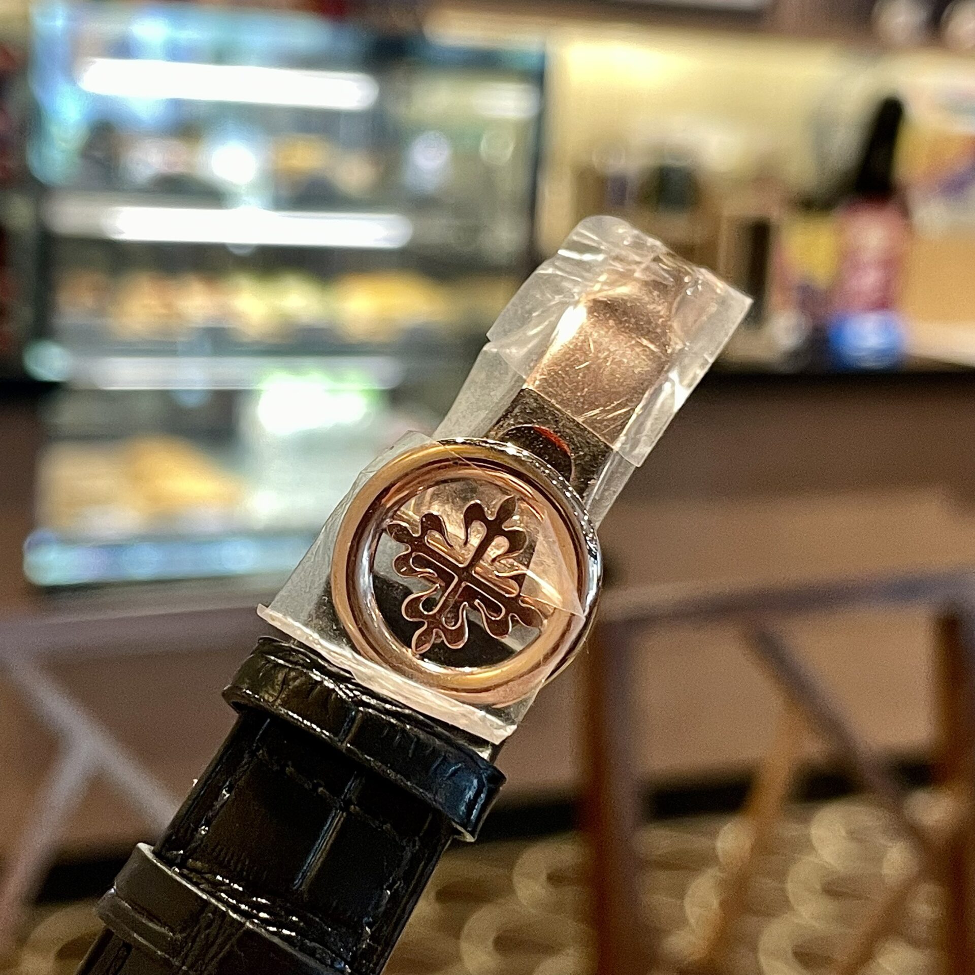 replica Patek Philippe Replica Watch Aquanaut 5067 Dial Brown Custom Diamonds Moissanite 35.6mm WATCHES 6 