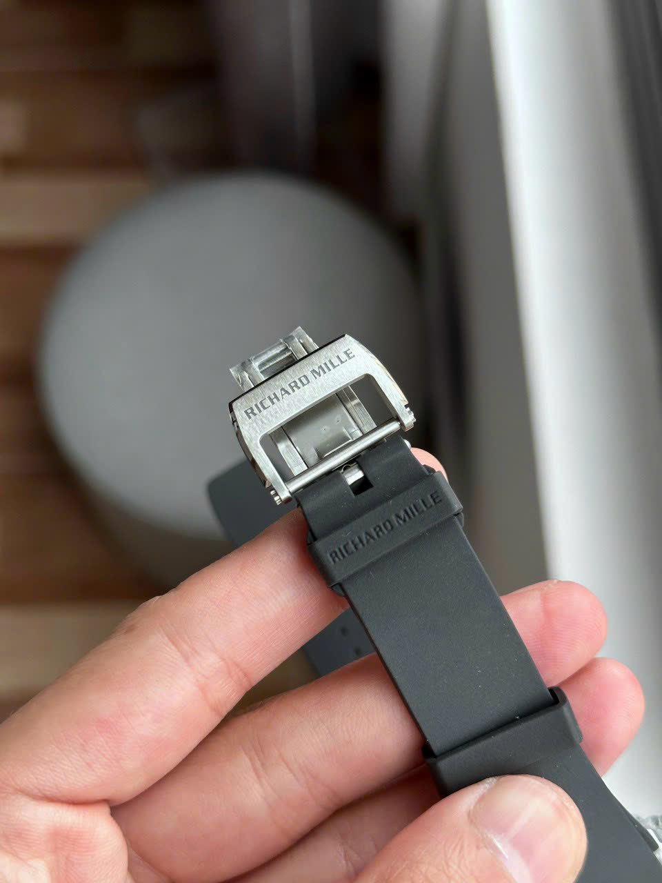 replica Richard Mille Best Replica Watches RM07 Black Ceramic 36mm WATCHES 6 