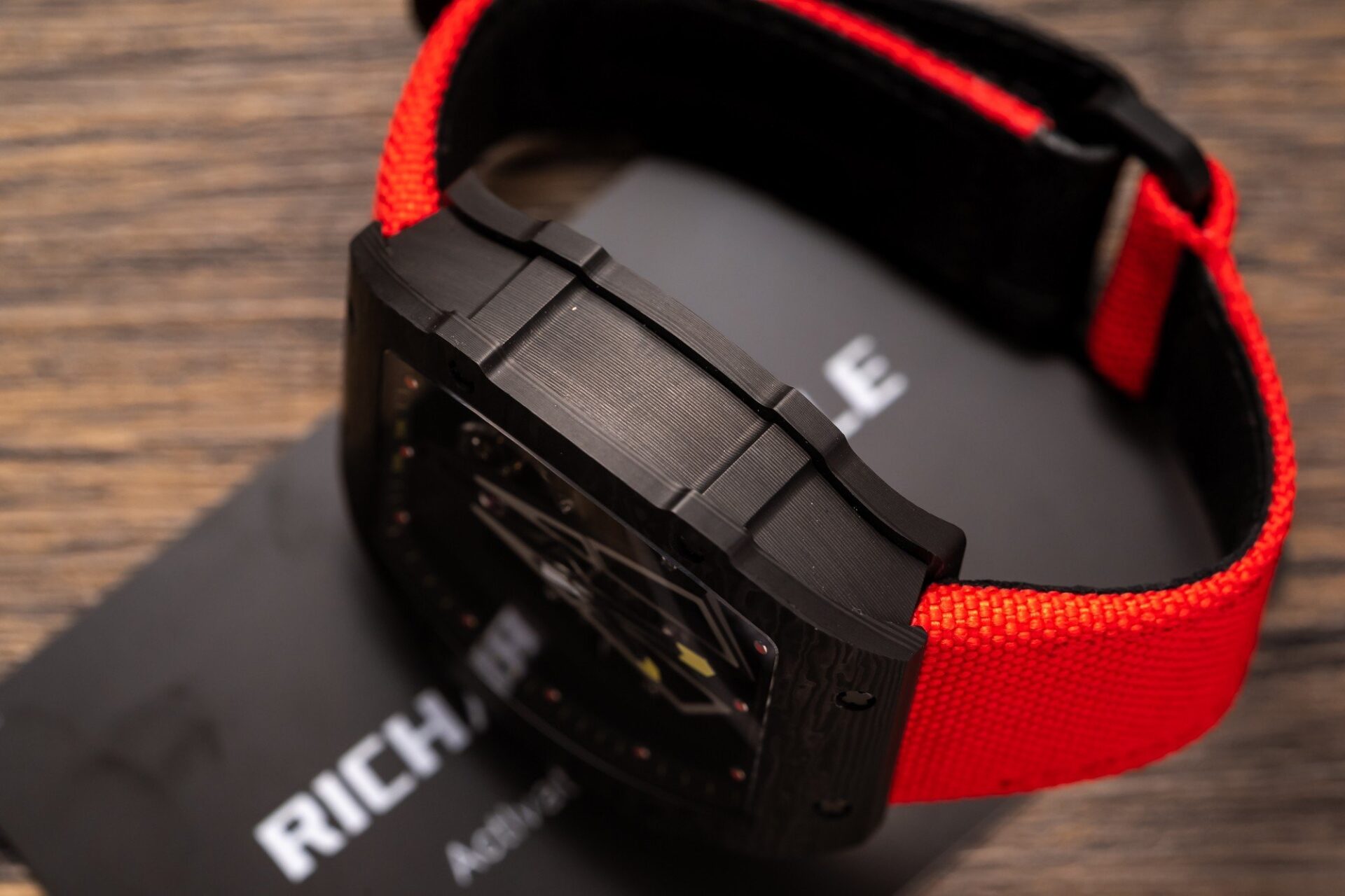 replica Richard Mille Replica Watch RM21-01 Tourbillon Carbon RM Factory 43mm WATCHES 6 