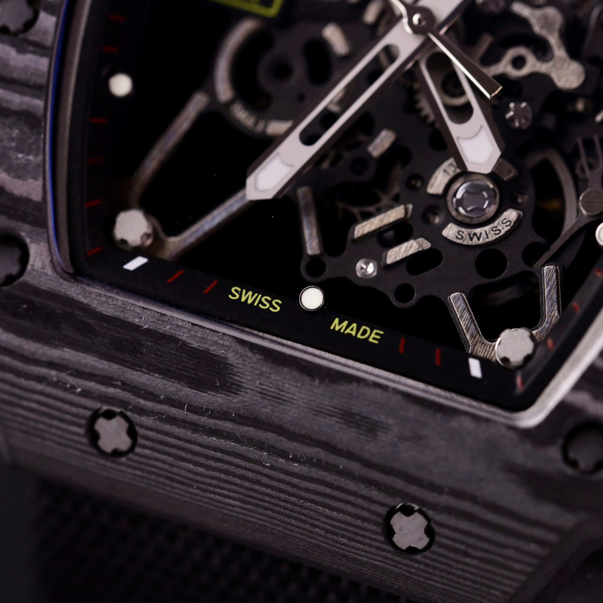 replica Richard Mille Replica Watch RM055 Bubba Watson Black Ceramic BBR Factory 45mm WATCHES 6 