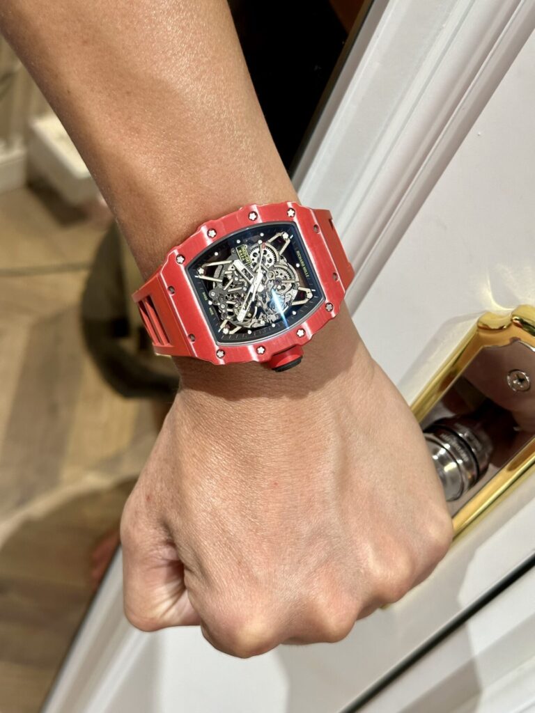 replica Richard Mille Replica Watch RM001 Tourbillon Black Ceramic 42mm WATCHES 6 