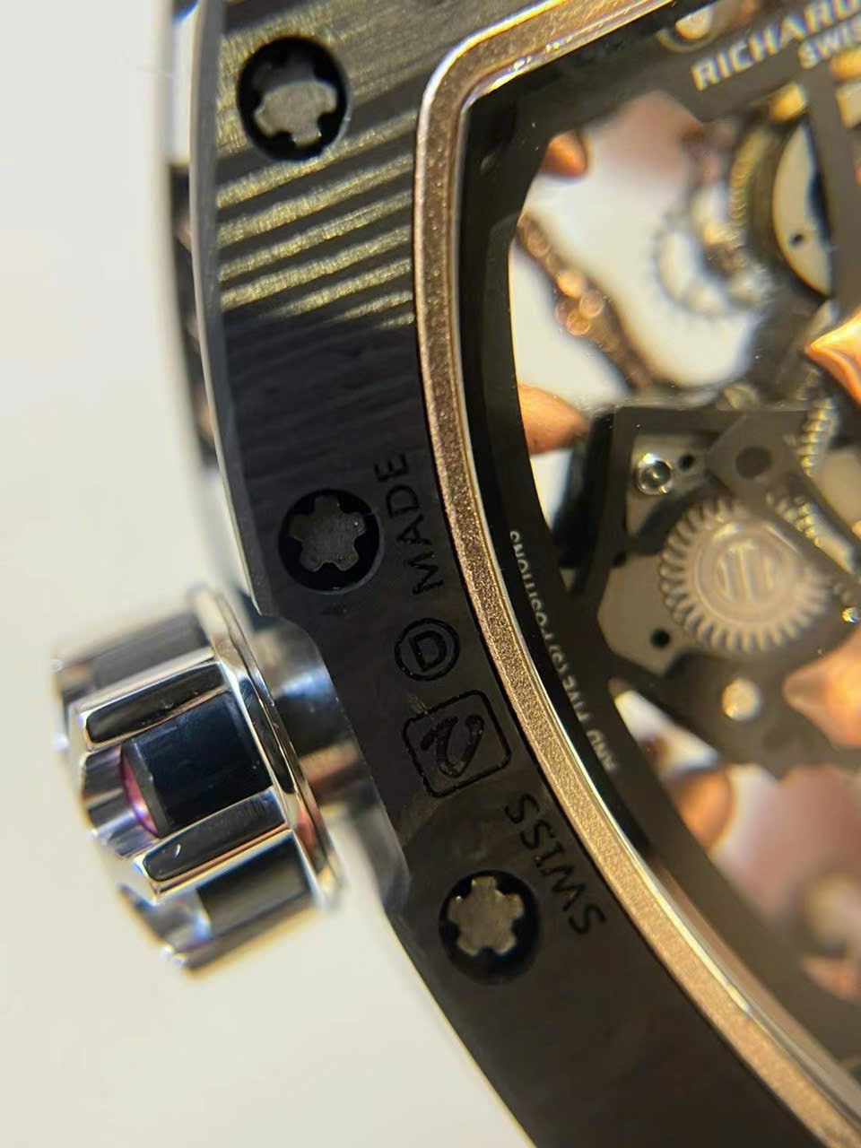 replica Richard Mille Replica Watch RM21-02 Tourbillon Aerodyne Rubber Strap 43mm WATCHES 6 