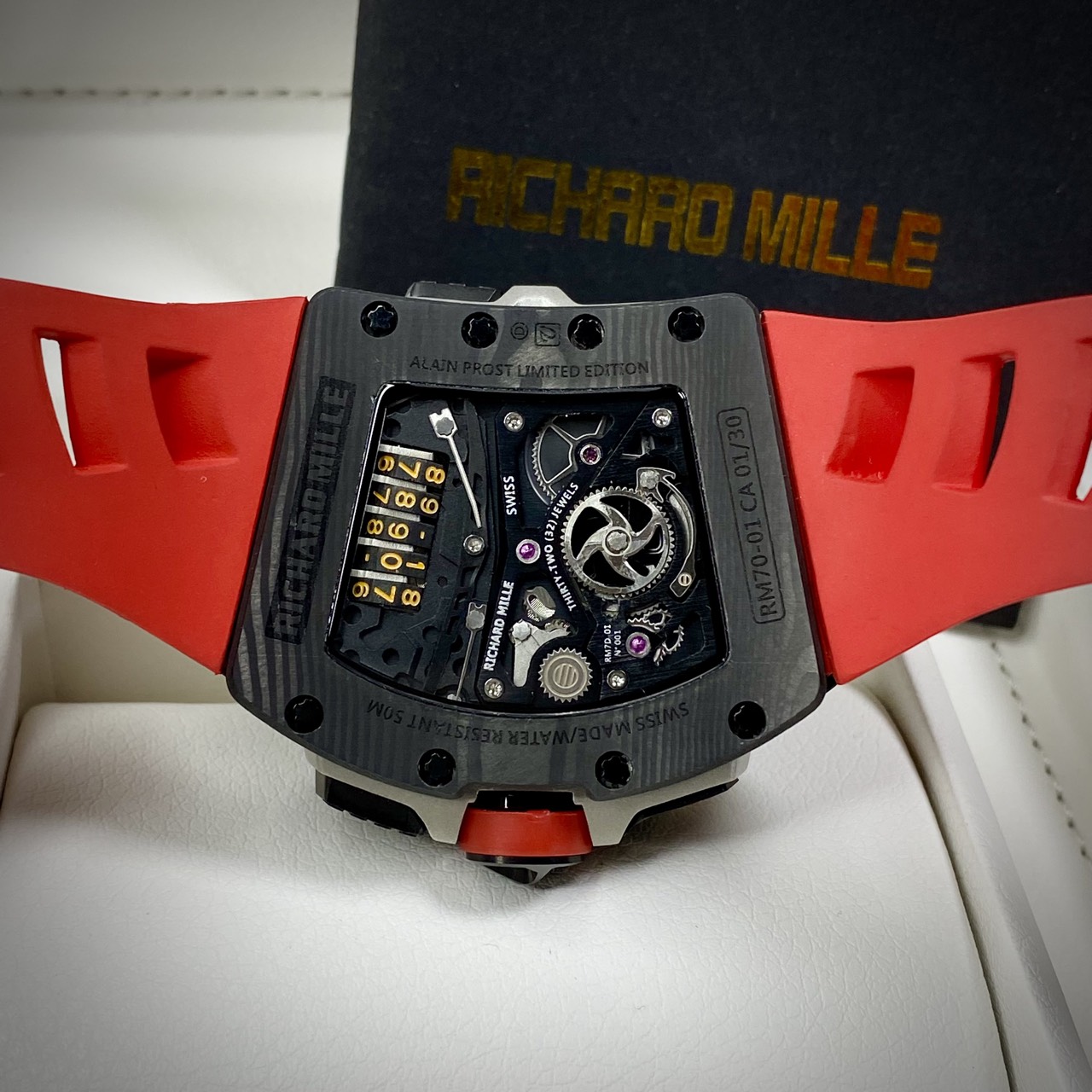 replica Richard Mille Replica Watch RM67-01 Rubber Strap 40mm WATCHES 6 