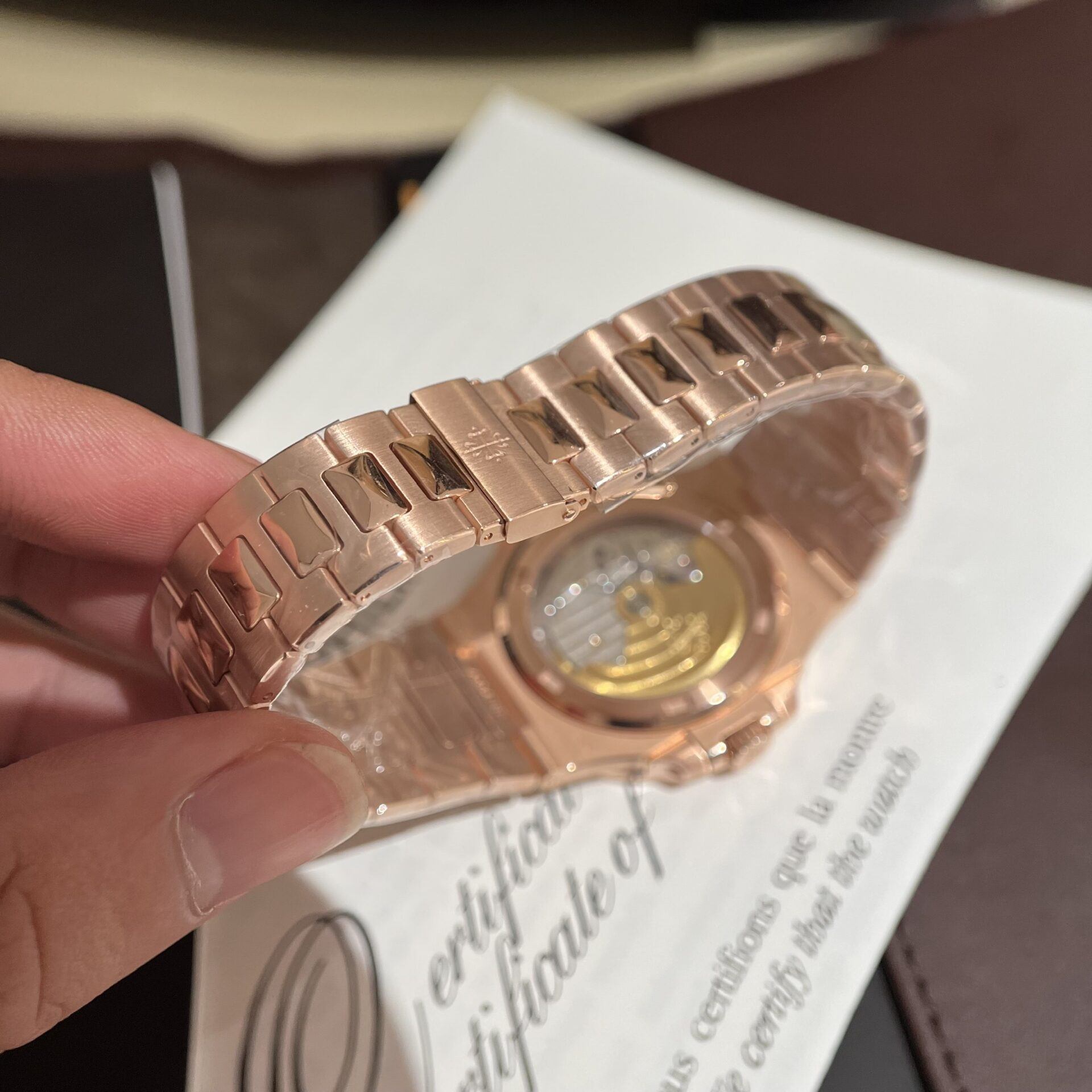 replica Patek Philippe Fake Watches Nautilus 7010 Womens Metal Wire 32mm WATCHES 6 