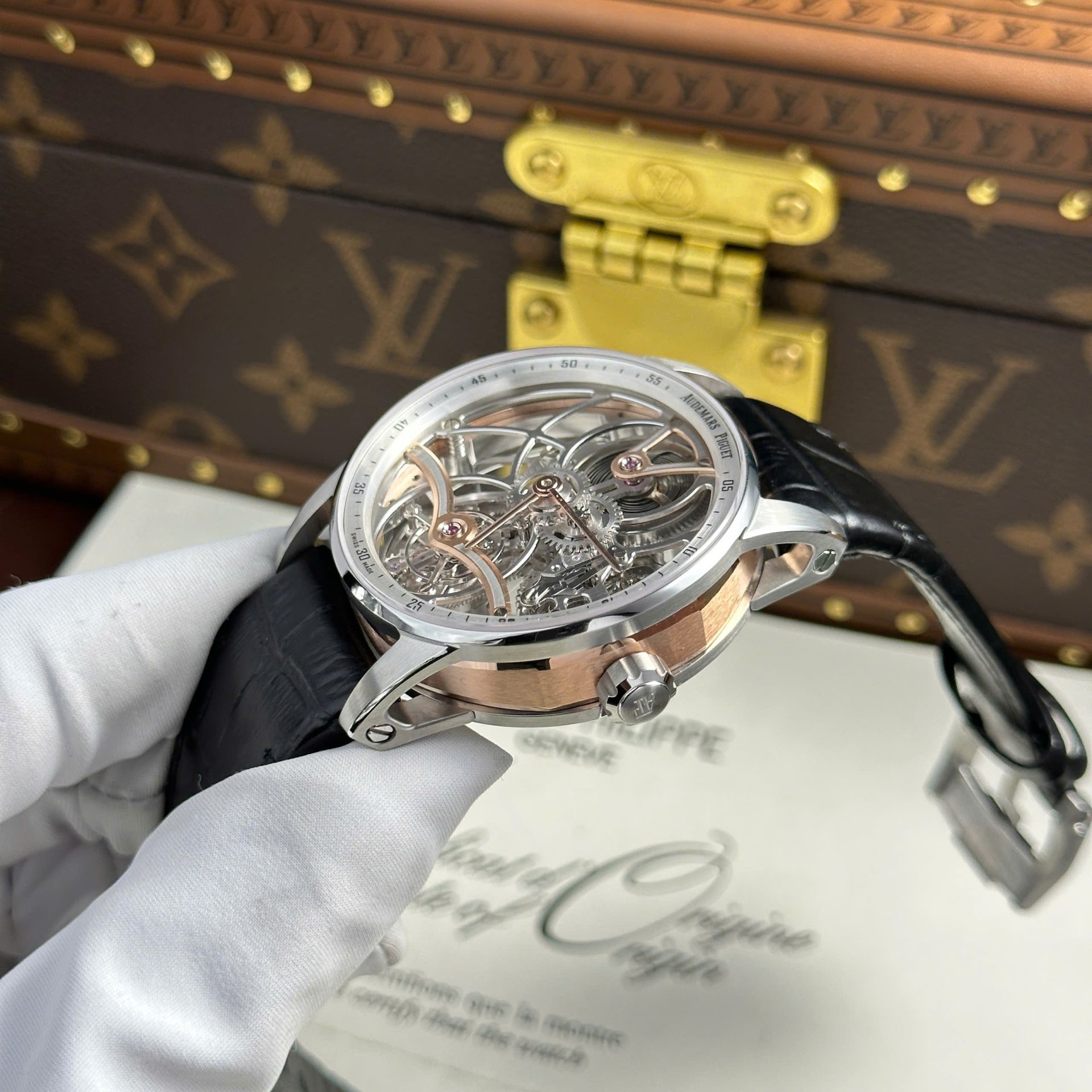 replica Audemars Piguet Best Replica Watch Royal Oak Custom Moissanite Diamonds 41mm WATCHES 7 