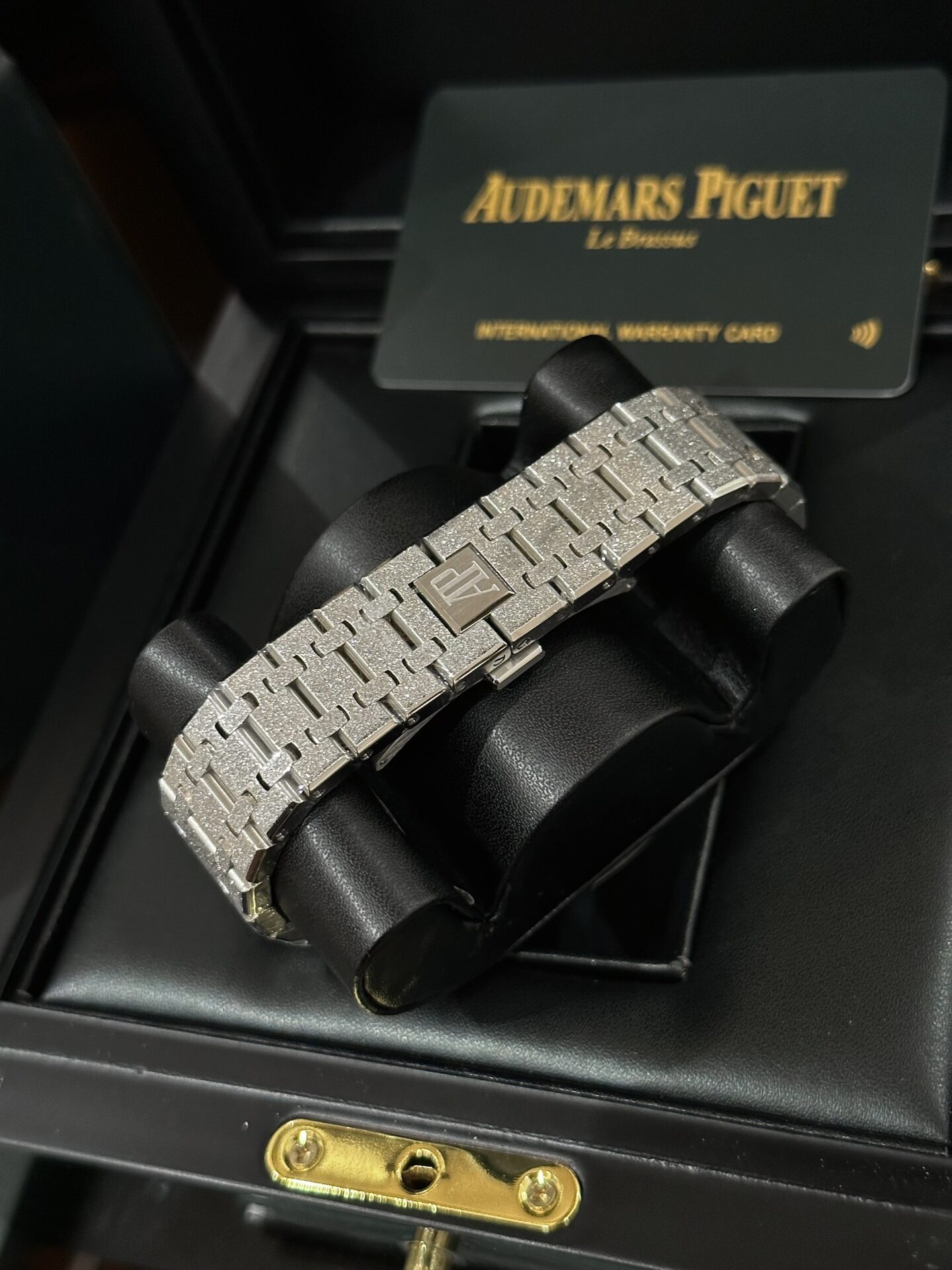 replica Audemars Piguet Replica Watch Royal Oak 15400OR Black Dial 41mm WATCHES 7 