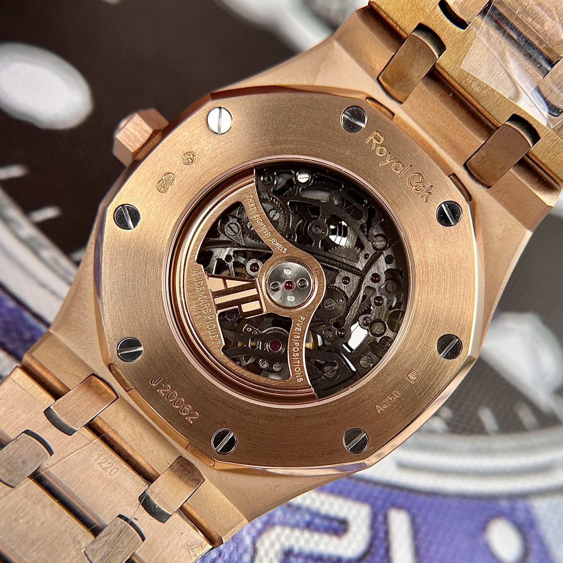 replica Audemars Piguet Royal Oak 26715ST Blue Dial Replica Watch ZF Factory 38mm WATCHES 7 