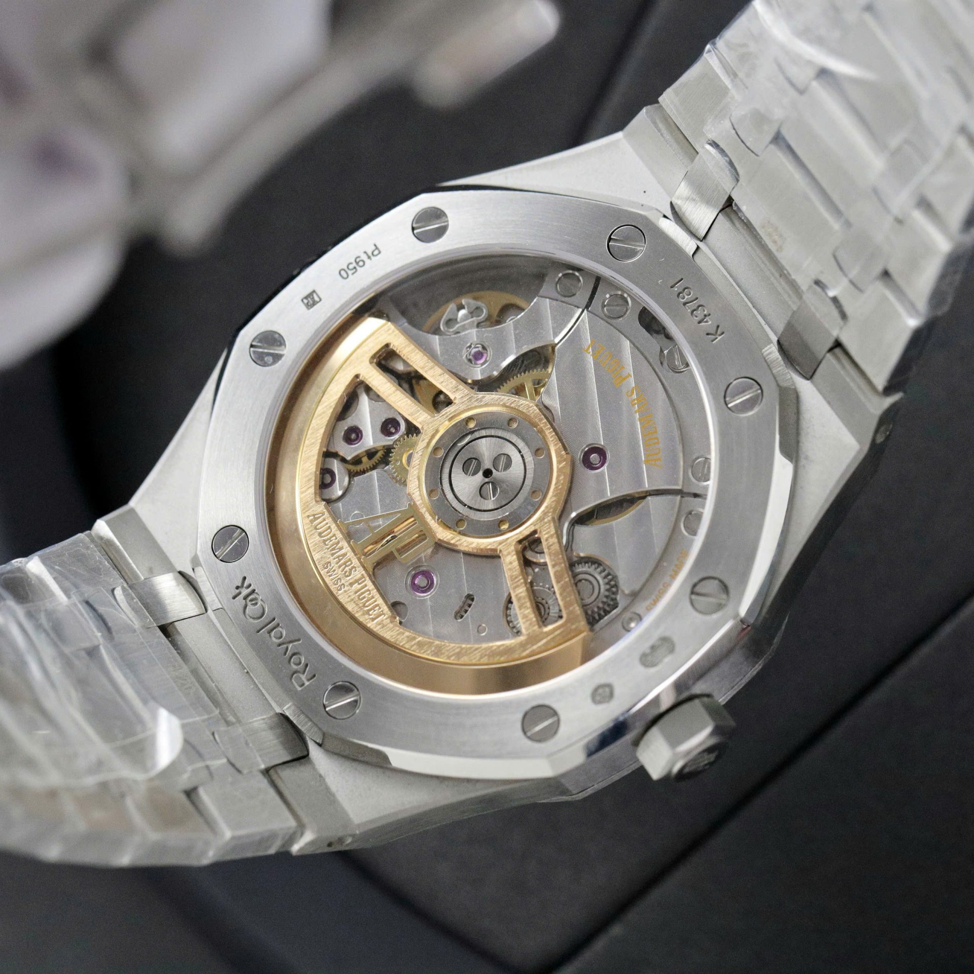 replica Audemars Piguet Fake Watch Royal Oak 15450ST Dial Blue APS Factory 37mm WATCHES 7 