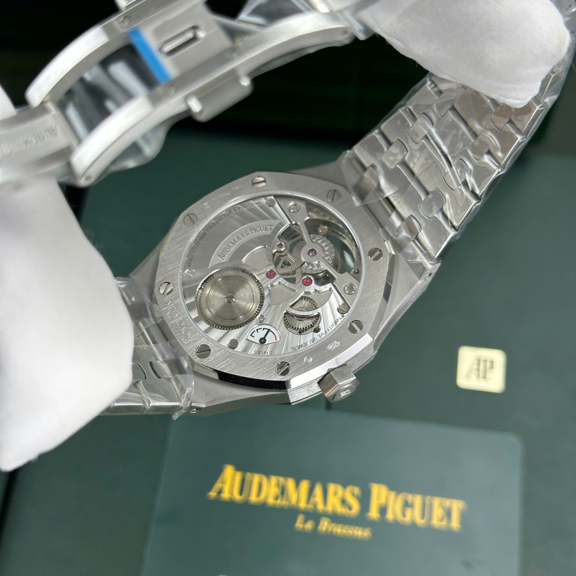 replica Audemars Piguet Replica Watch Royal Oak 15400OR Black Dial 41mm WATCHES 7 